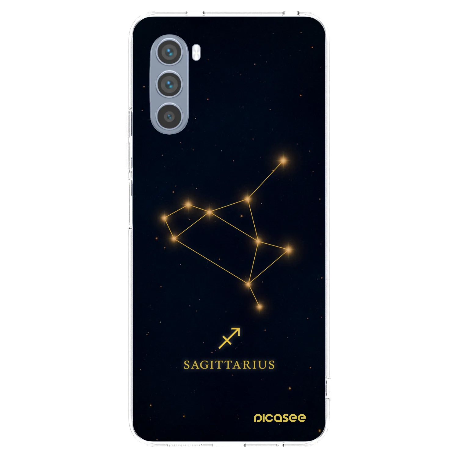Picasee husă transparentă din silicon pentru Motorola Moto G62 - SAGITTARIUS