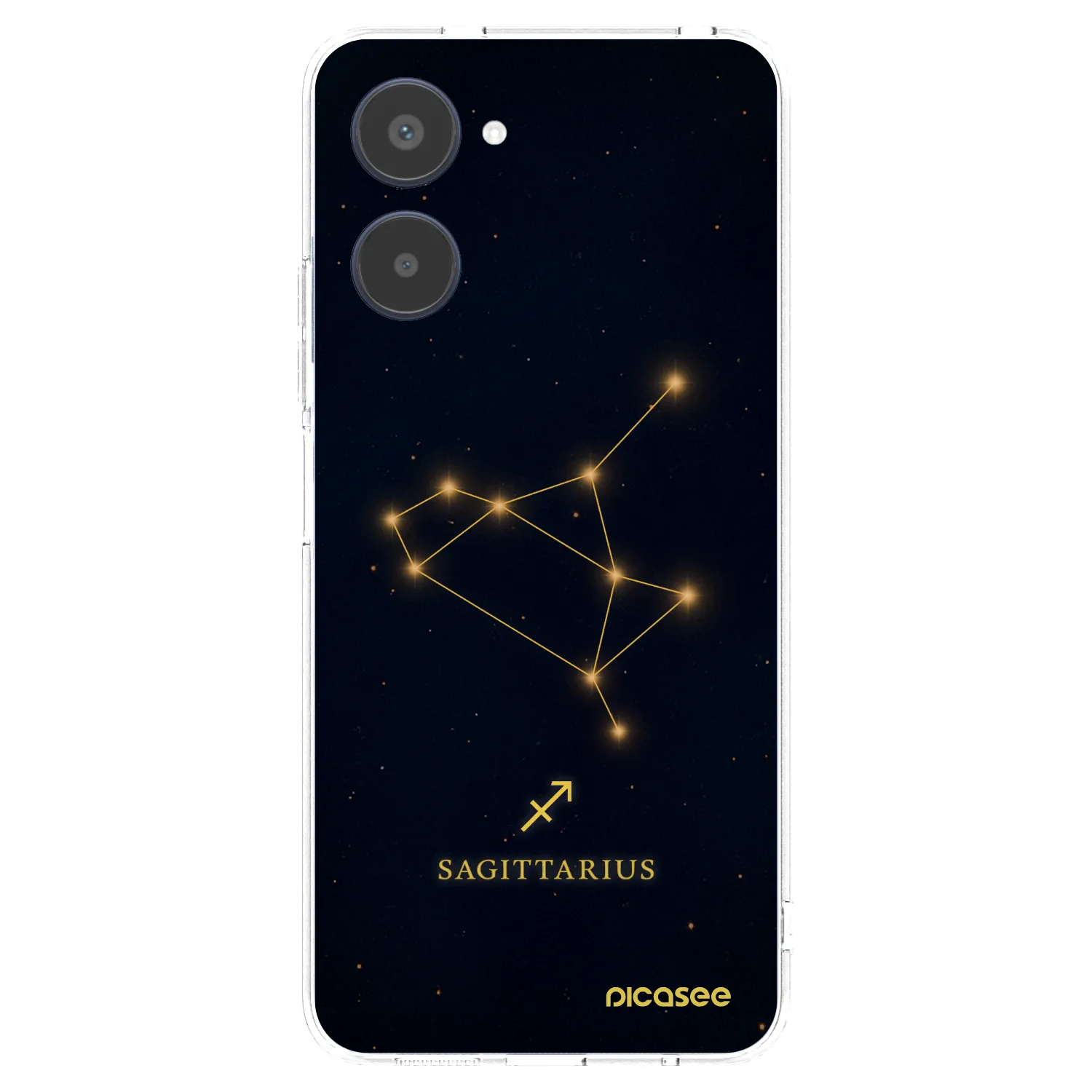 Picasee husă transparentă din silicon pentru Realme 10 4G - SAGITTARIUS