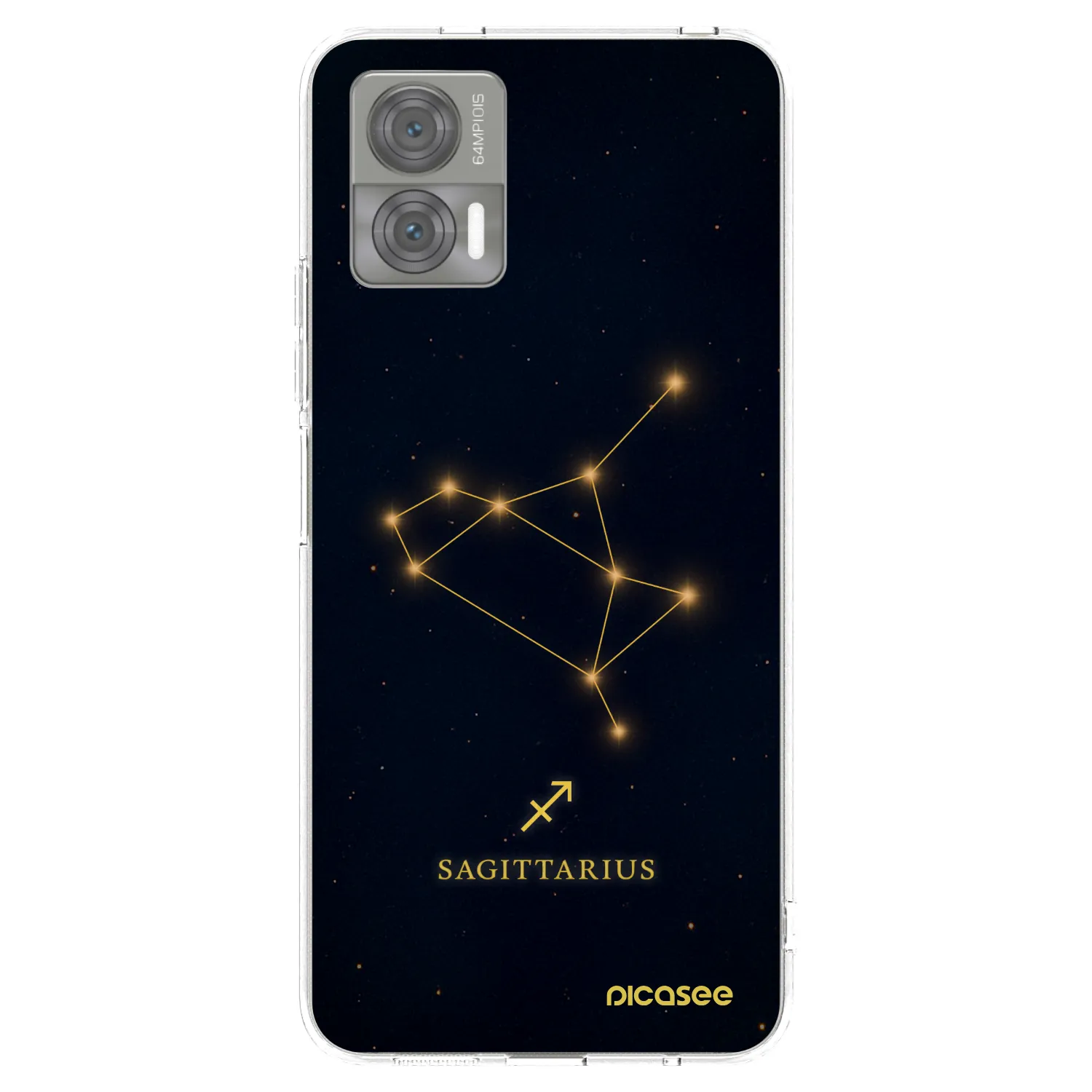 Picasee husă transparentă din silicon pentru Motorola Edge 30 Neo - SAGITTARIUS