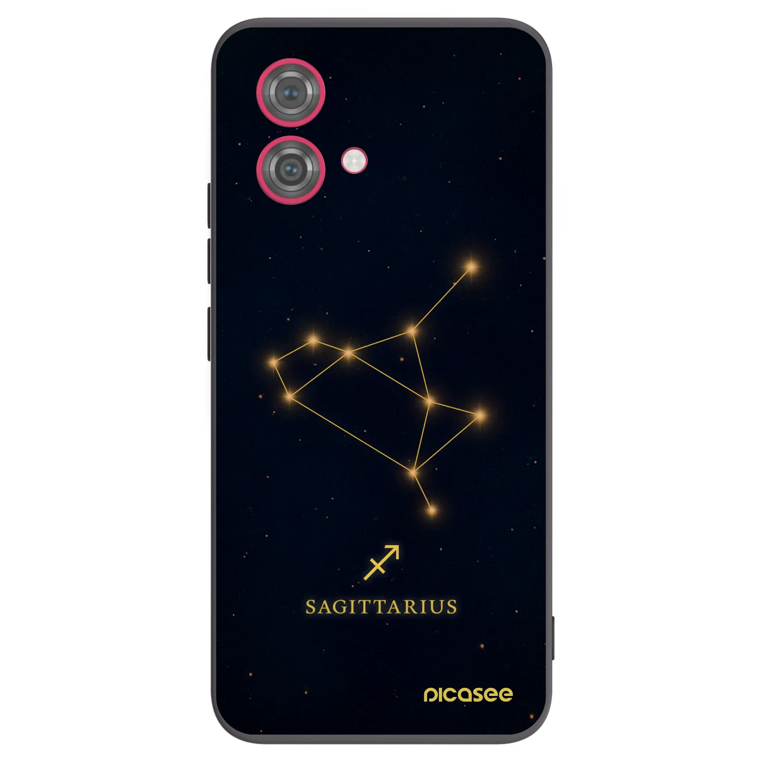 Picasee husă neagră din silicon pentru Motorola Moto G84 5G - SAGITTARIUS