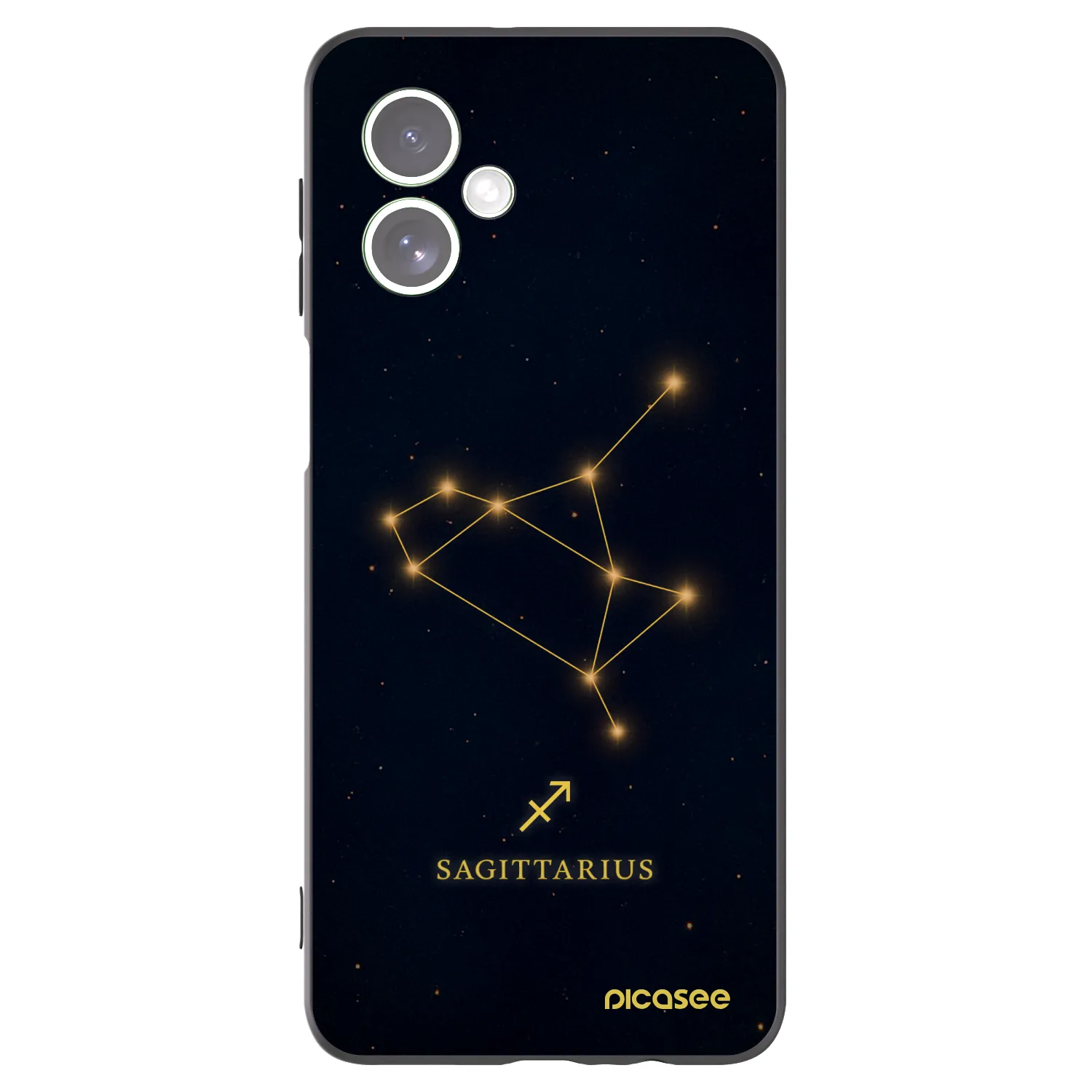 Picasee husă neagră din silicon pentru Motorola Moto G54 5G - SAGITTARIUS