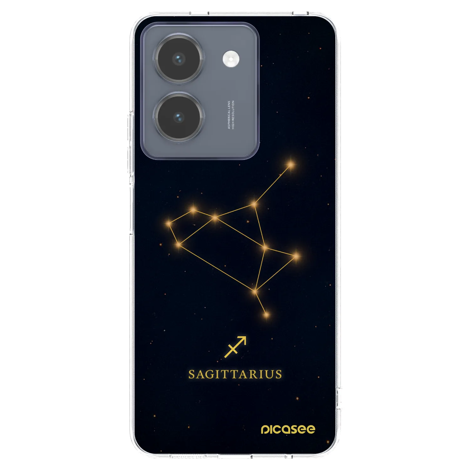 Picasee husă transparentă din silicon pentru Vivo Y36 4G - SAGITTARIUS