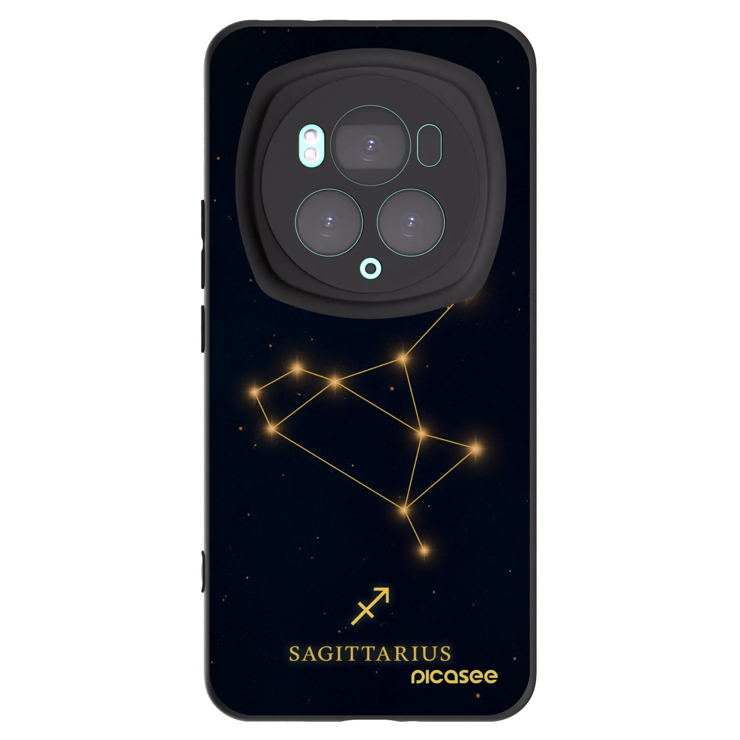 Picasee husă neagră din silicon pentru Honor Magic6 Pro - SAGITTARIUS