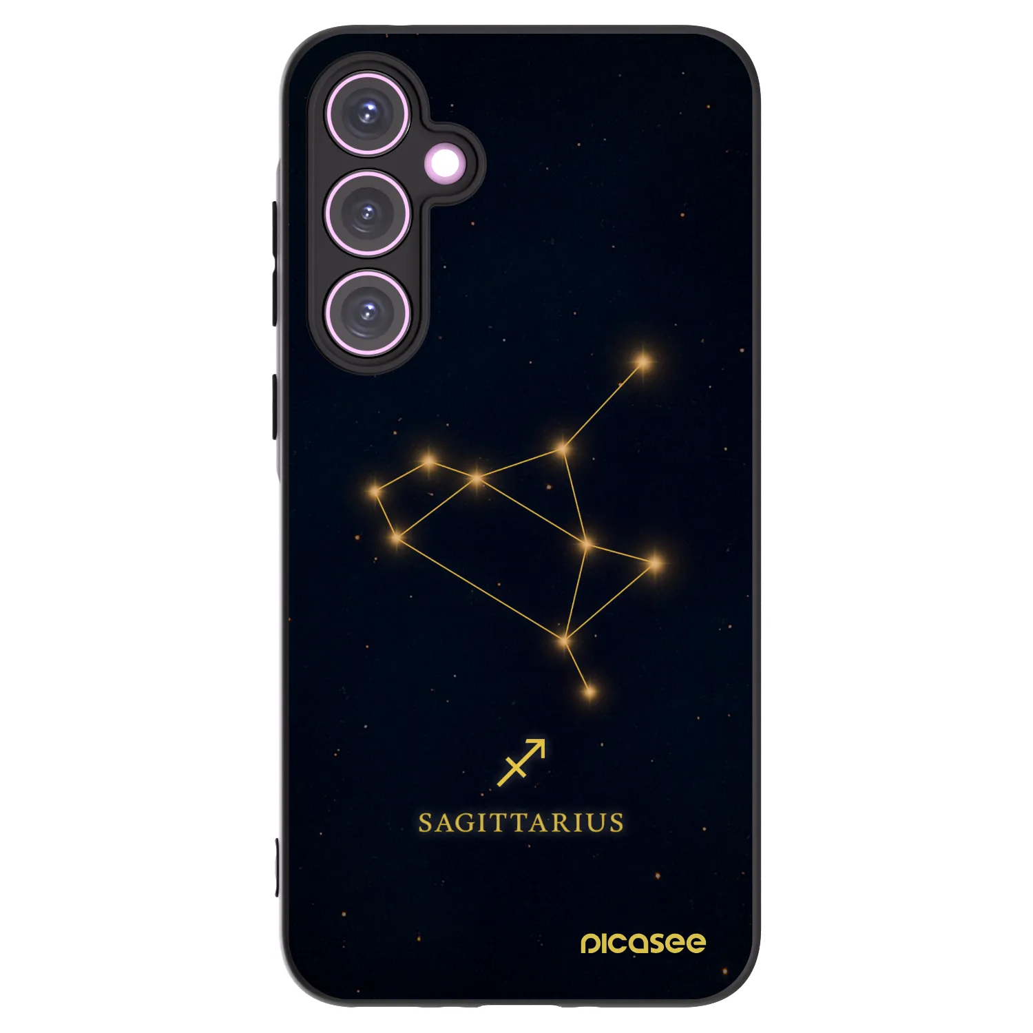 Picasee husă neagră din silicon pentru Samsung Galaxy A35 5G A356B - SAGITTARIUS