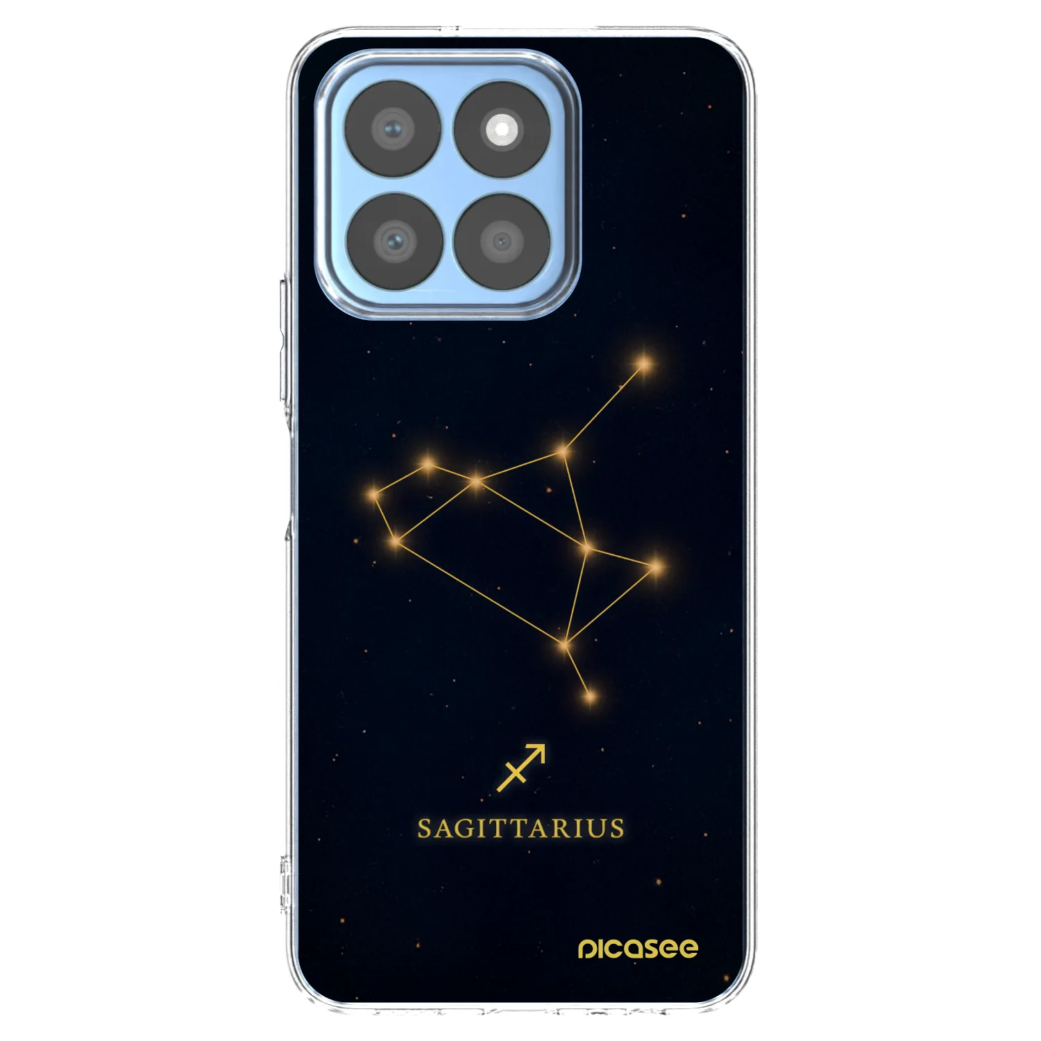 Picasee husă transparentă din silicon pentru Honor X8b - SAGITTARIUS