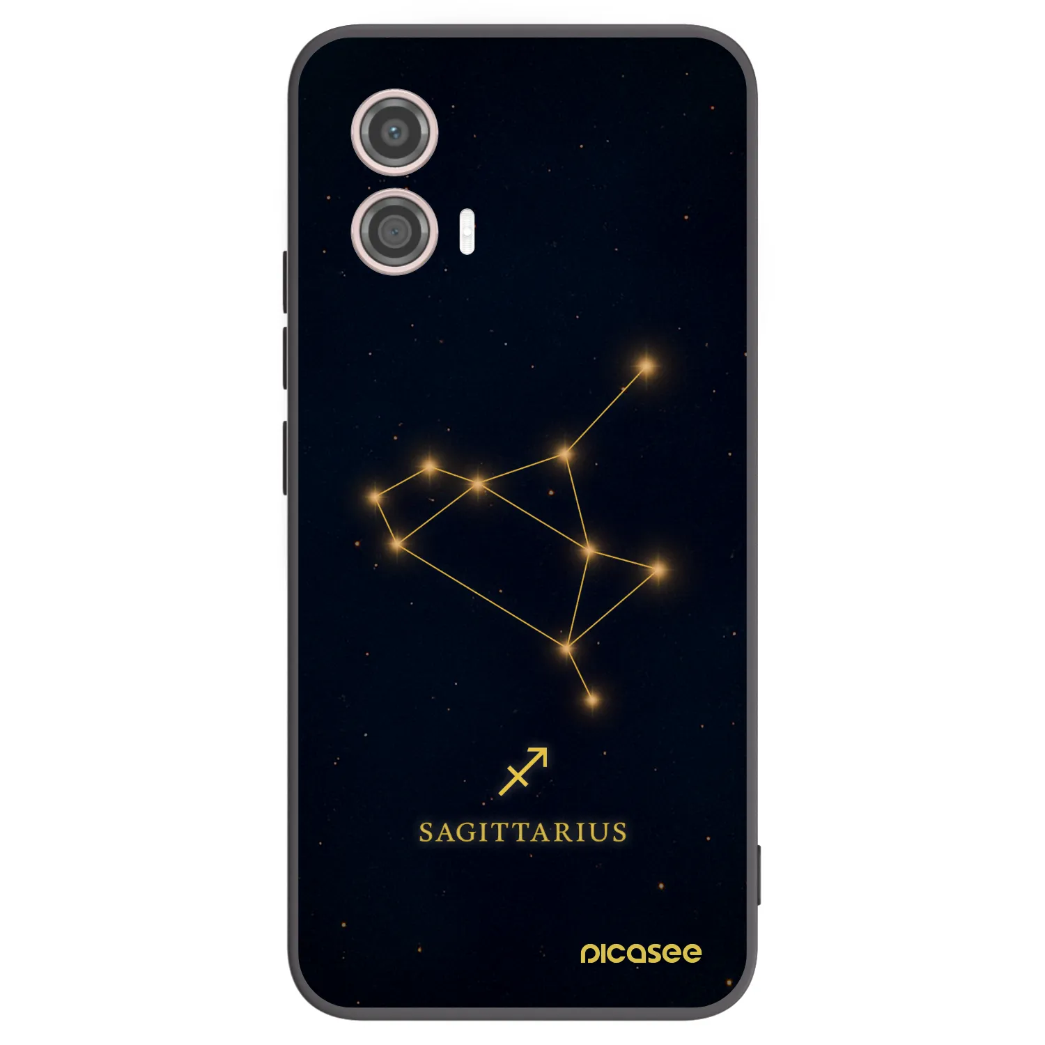 Picasee husă neagră din silicon pentru Motorola Moto G53 5G - SAGITTARIUS