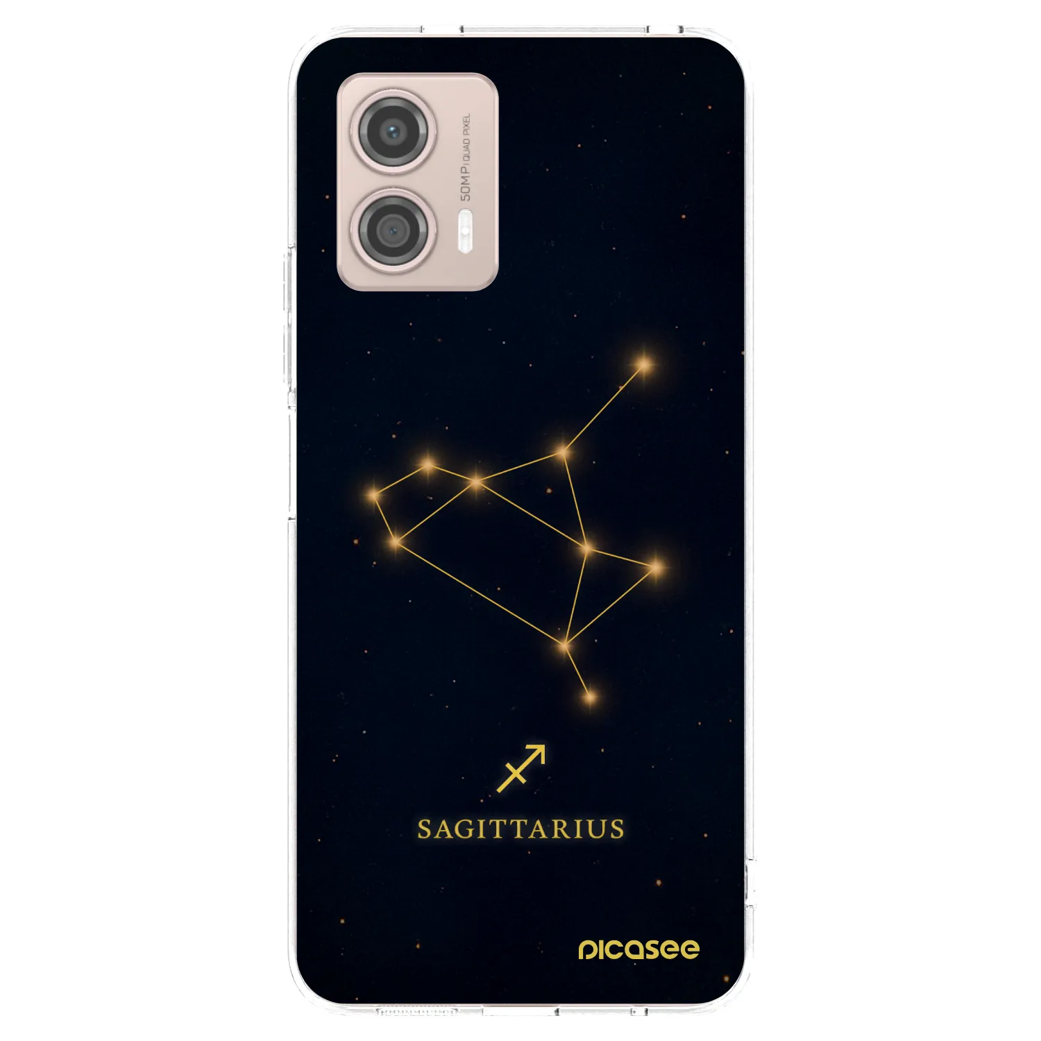 Picasee husă transparentă din silicon pentru Motorola Moto G53 5G - SAGITTARIUS
