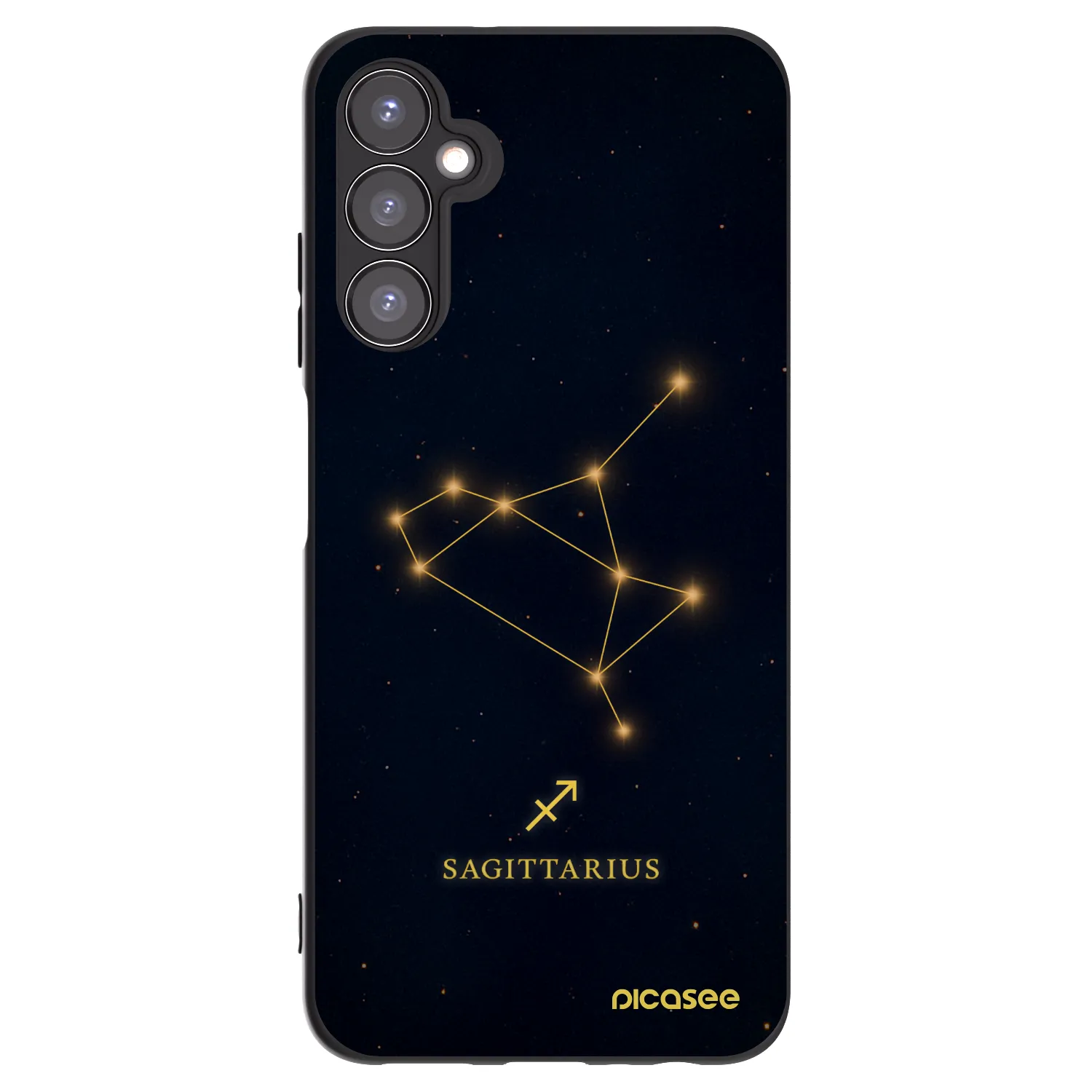 Picasee husă neagră din silicon pentru Samsung Galaxy A05s A057G - SAGITTARIUS
