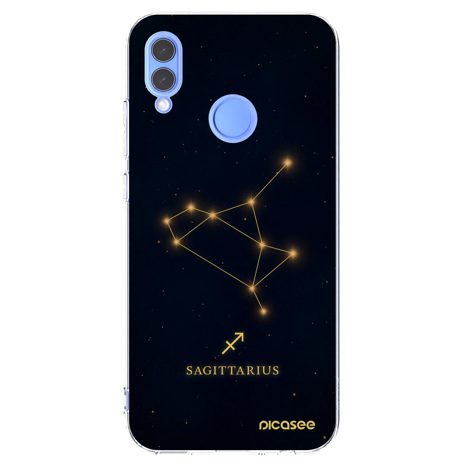 Picasee husă transparentă din silicon pentru Honor 10 Lite - SAGITTARIUS