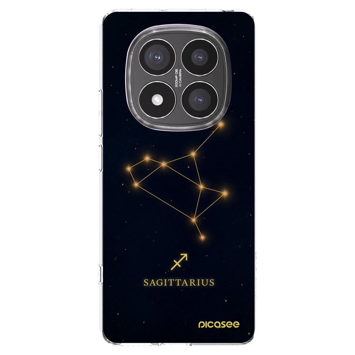 Picasee husă transparentă din silicon pentru Xiaomi Redmi Note 14 Pro+ 5G - SAGITTARIUS