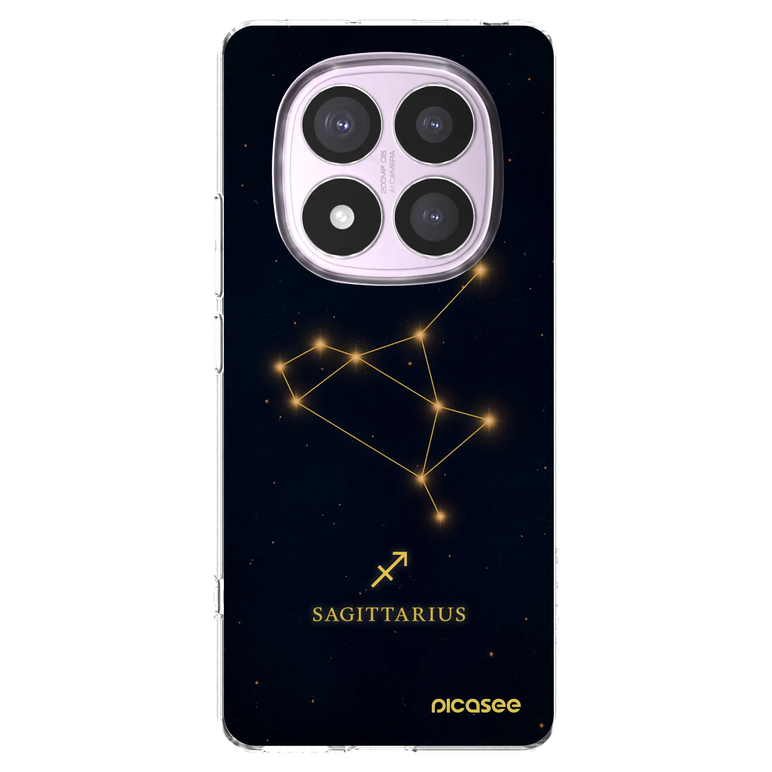 Picasee husă transparentă din silicon pentru Xiaomi Redmi Note 14 Pro 5G - SAGITTARIUS