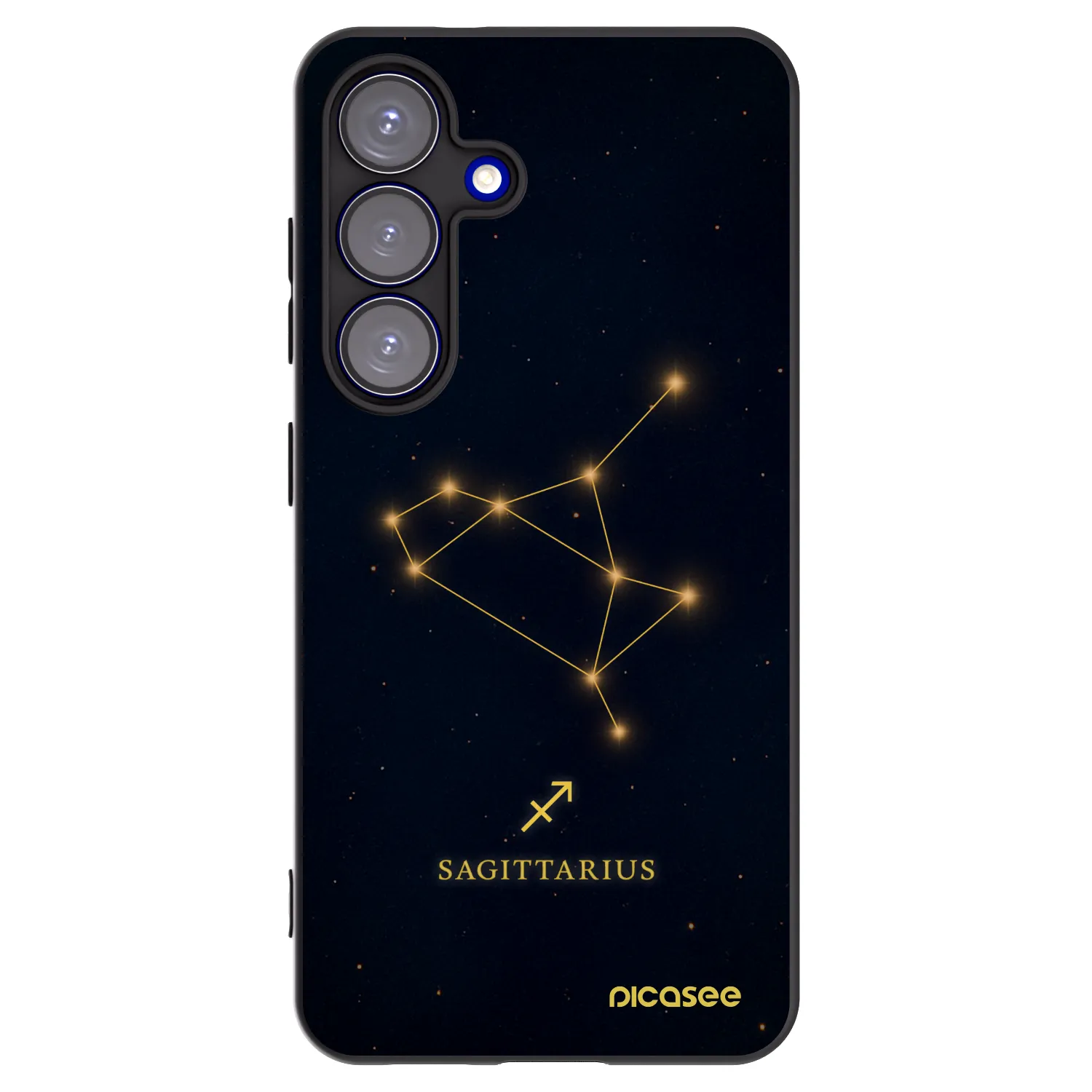 Picasee husă neagră din silicon pentru Samsung Galaxy S25 5G - SAGITTARIUS