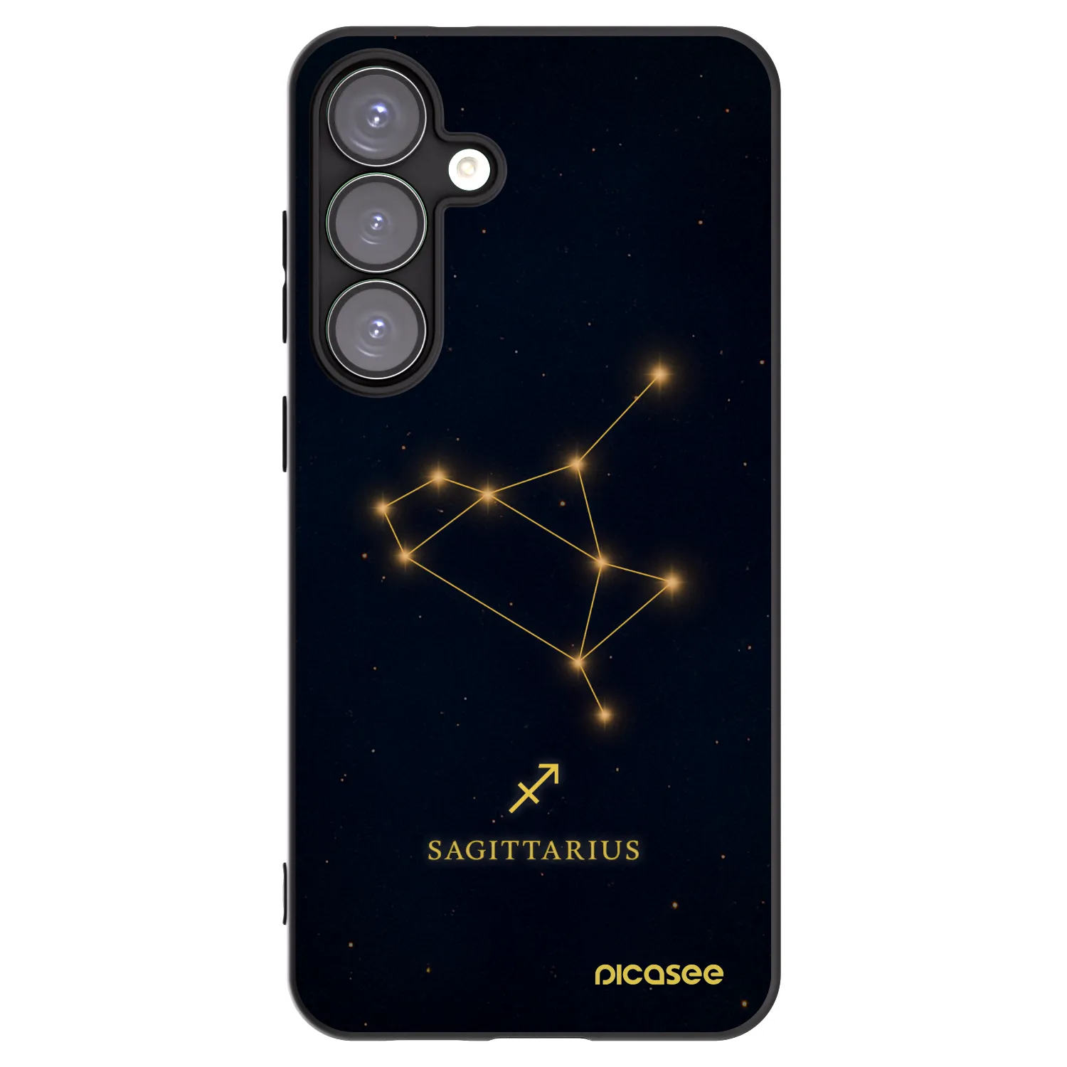 Picasee husă neagră din silicon pentru Samsung Galaxy S25+ 5G - SAGITTARIUS