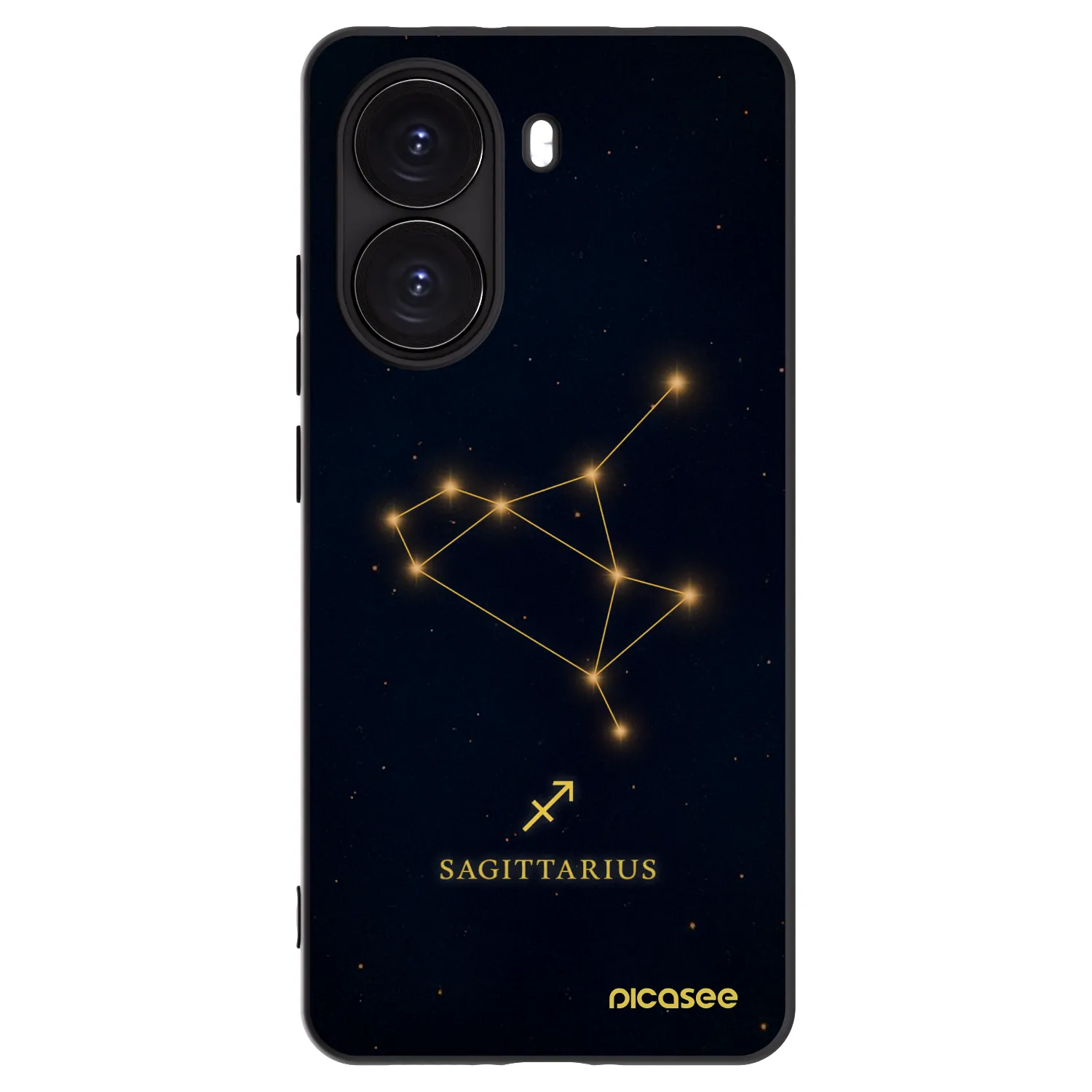 Picasee husă neagră din silicon pentru Xiaomi Poco X7 Pro 5G - SAGITTARIUS