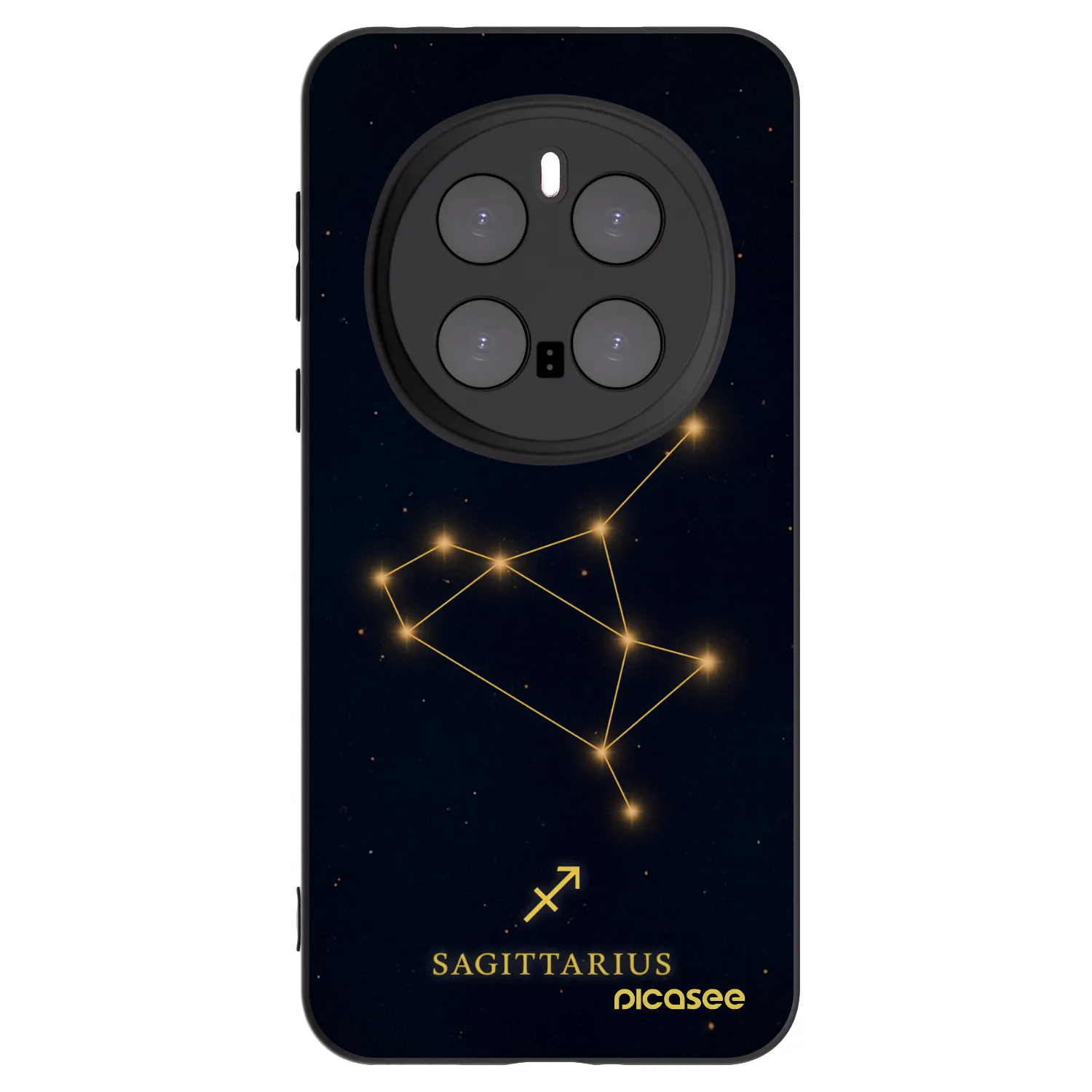 Picasee husă neagră din silicon pentru Honor Magic7 Pro 5G - SAGITTARIUS