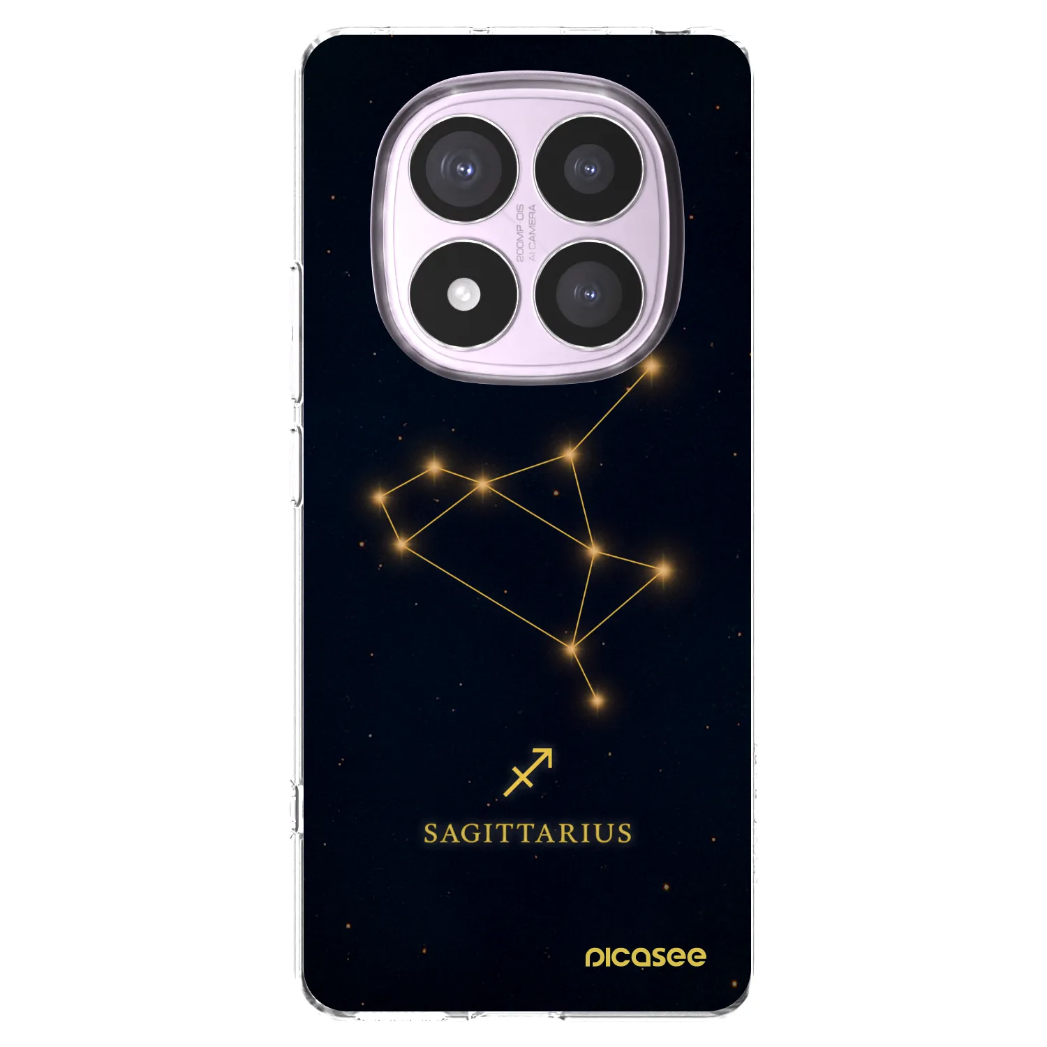 Picasee husă transparentă din silicon pentru Xiaomi Redmi Note 14 Pro 4G - SAGITTARIUS