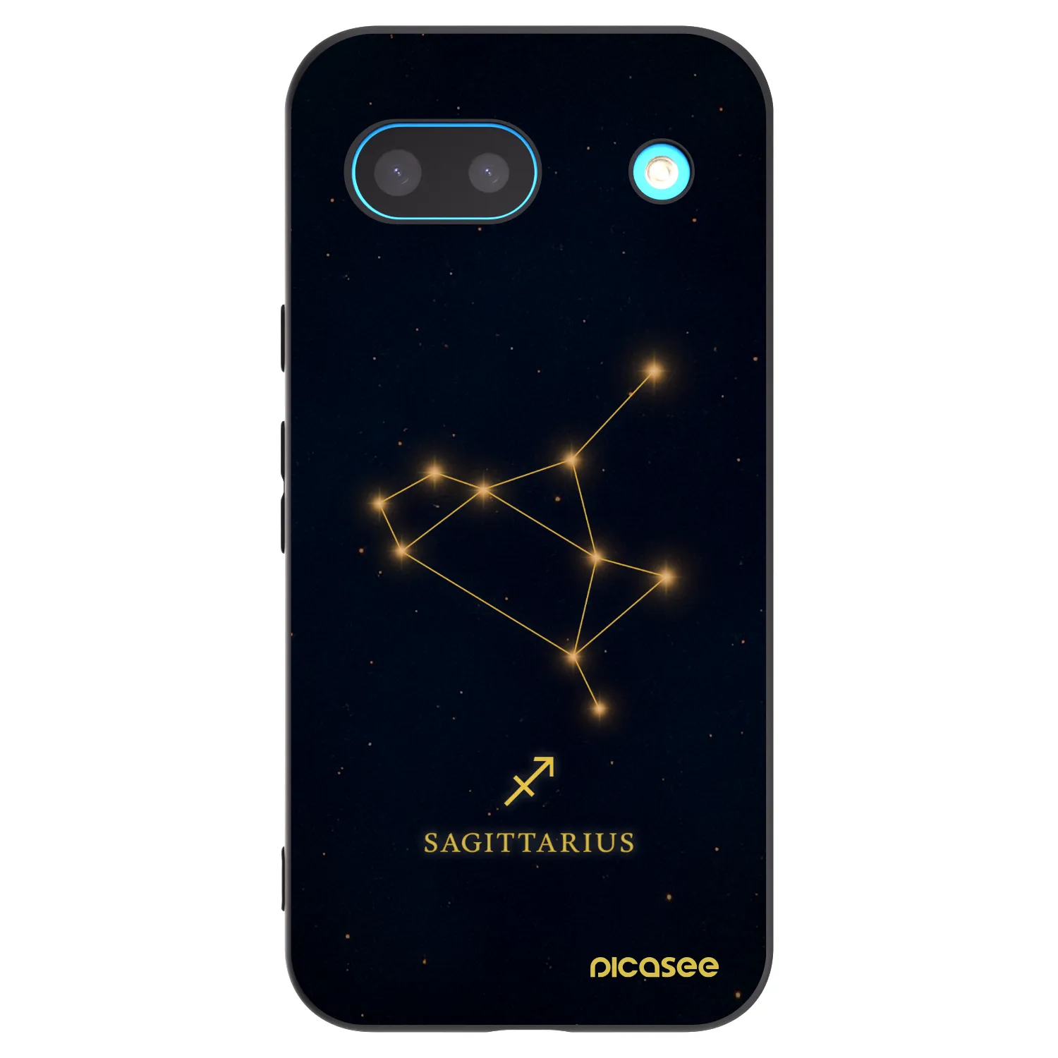 Picasee husă neagră din silicon pentru Google Pixel 8a - SAGITTARIUS