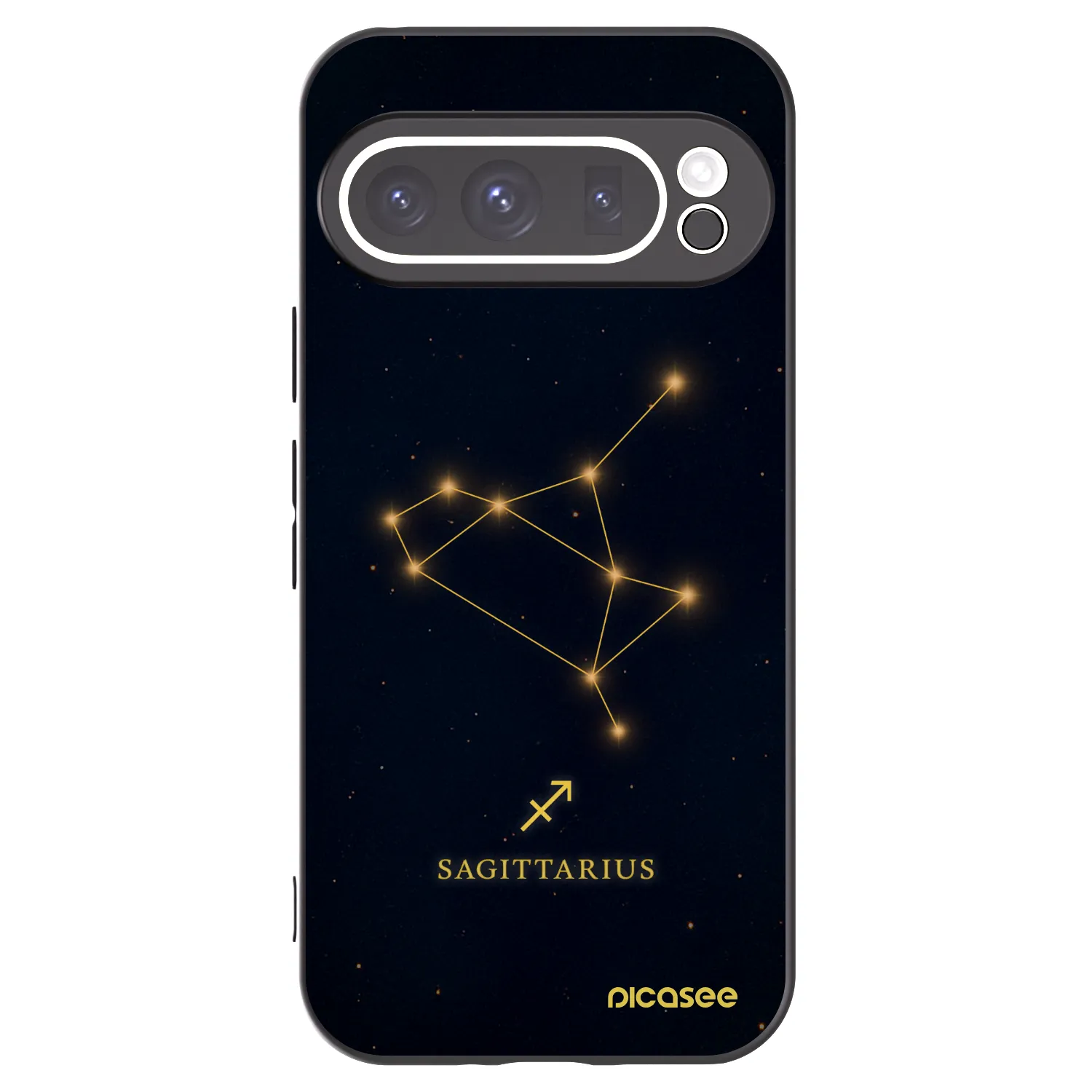 Picasee husă neagră din silicon pentru Google Pixel 9 Pro - SAGITTARIUS