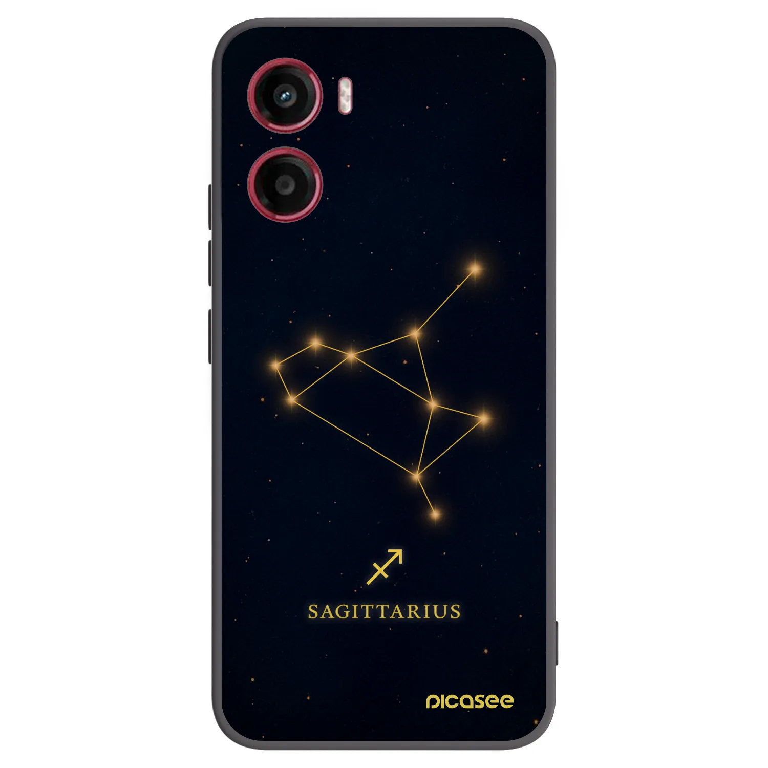 Picasee husă neagră din silicon pentru Motorola Moto G05 - SAGITTARIUS