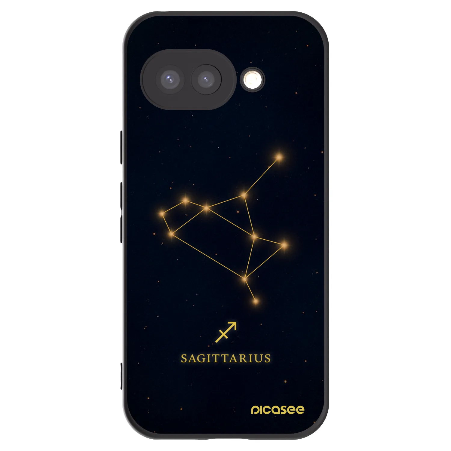 Picasee husă neagră din silicon pentru Google Pixel 9a - SAGITTARIUS