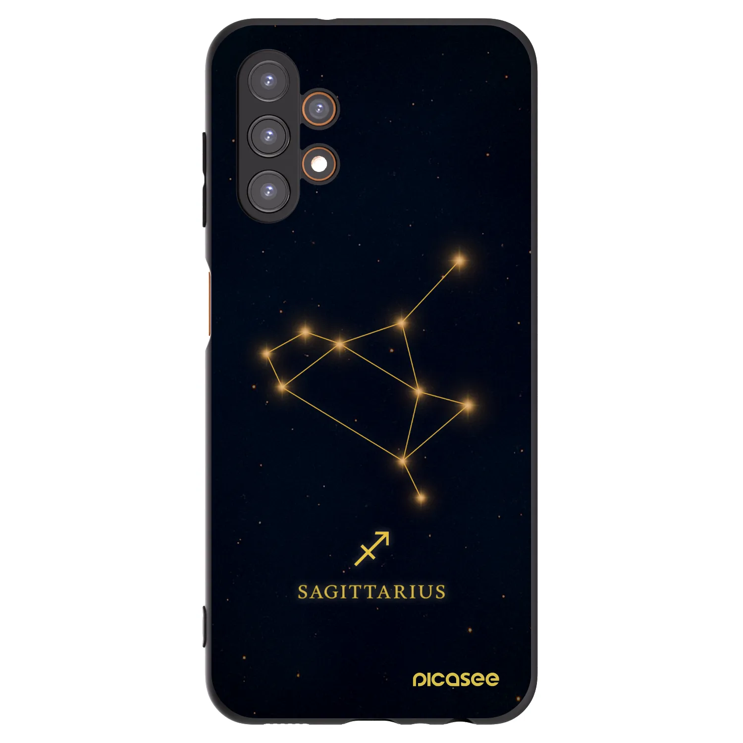 Picasee husă neagră din silicon pentru Samsung Galaxy A13 5G - SAGITTARIUS