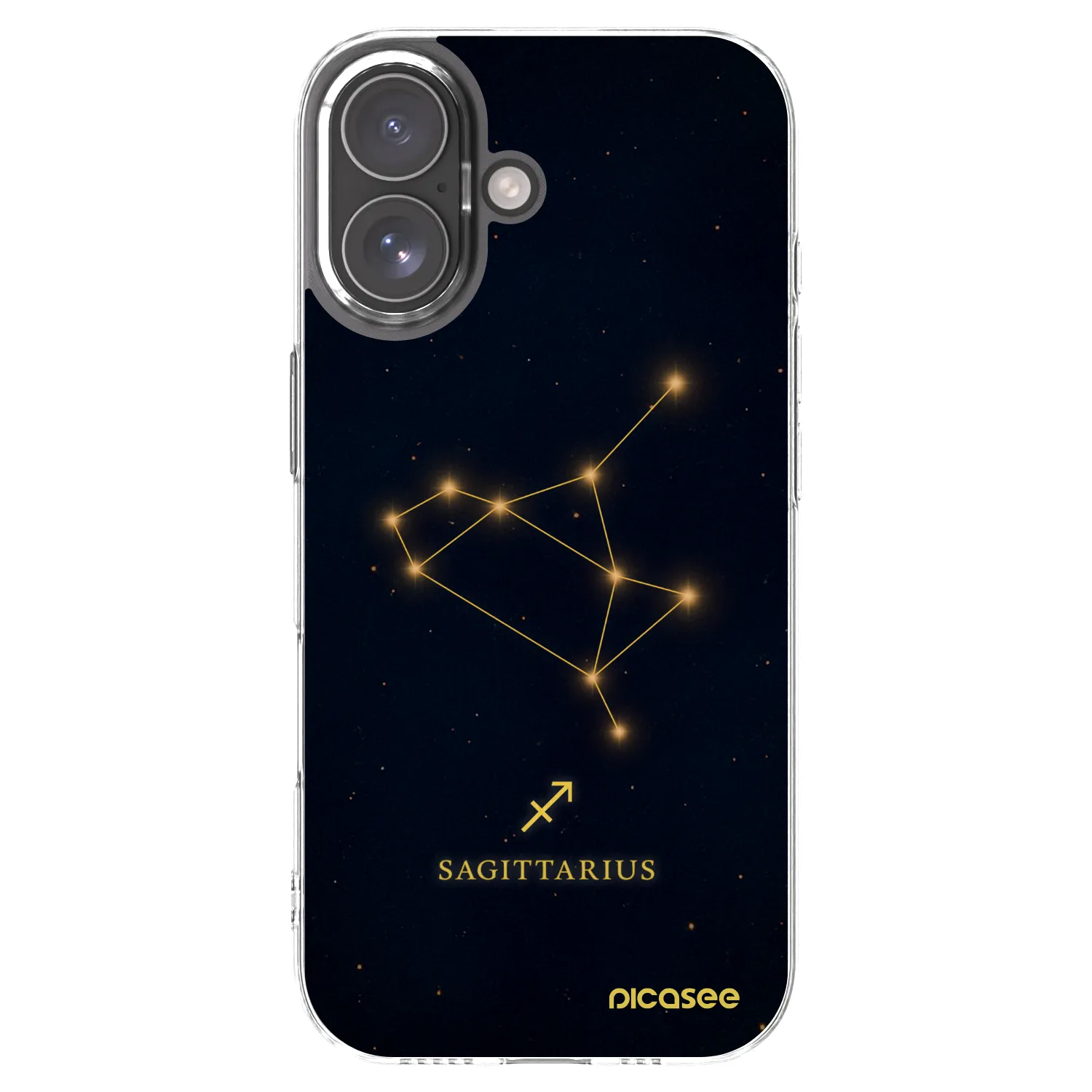 Picasee husă transparentă din silicon pentru Apple iPhone 17 - SAGITTARIUS