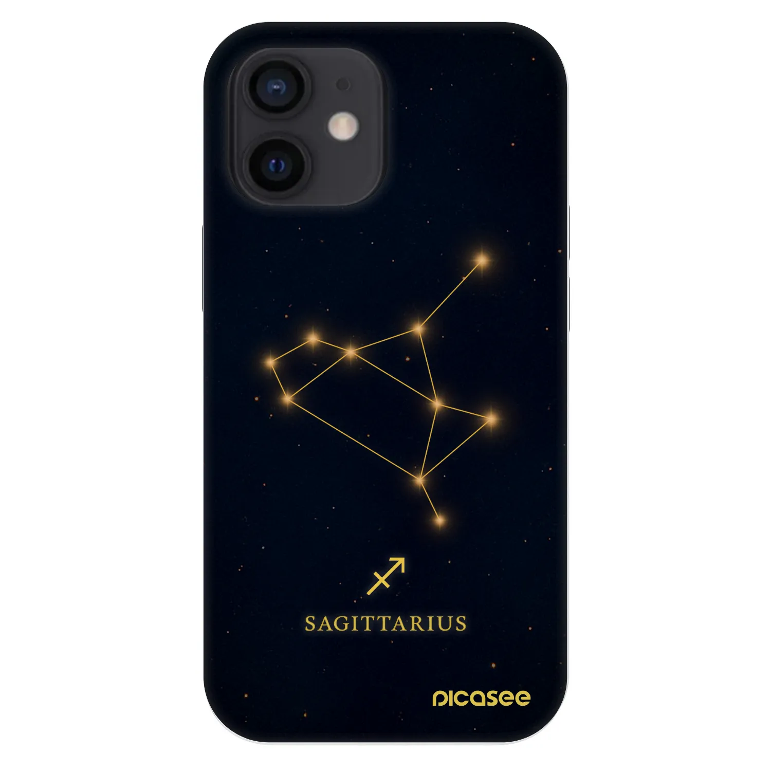 Picasee Fashion Case pentru Apple iPhone 12 mini - SAGITTARIUS