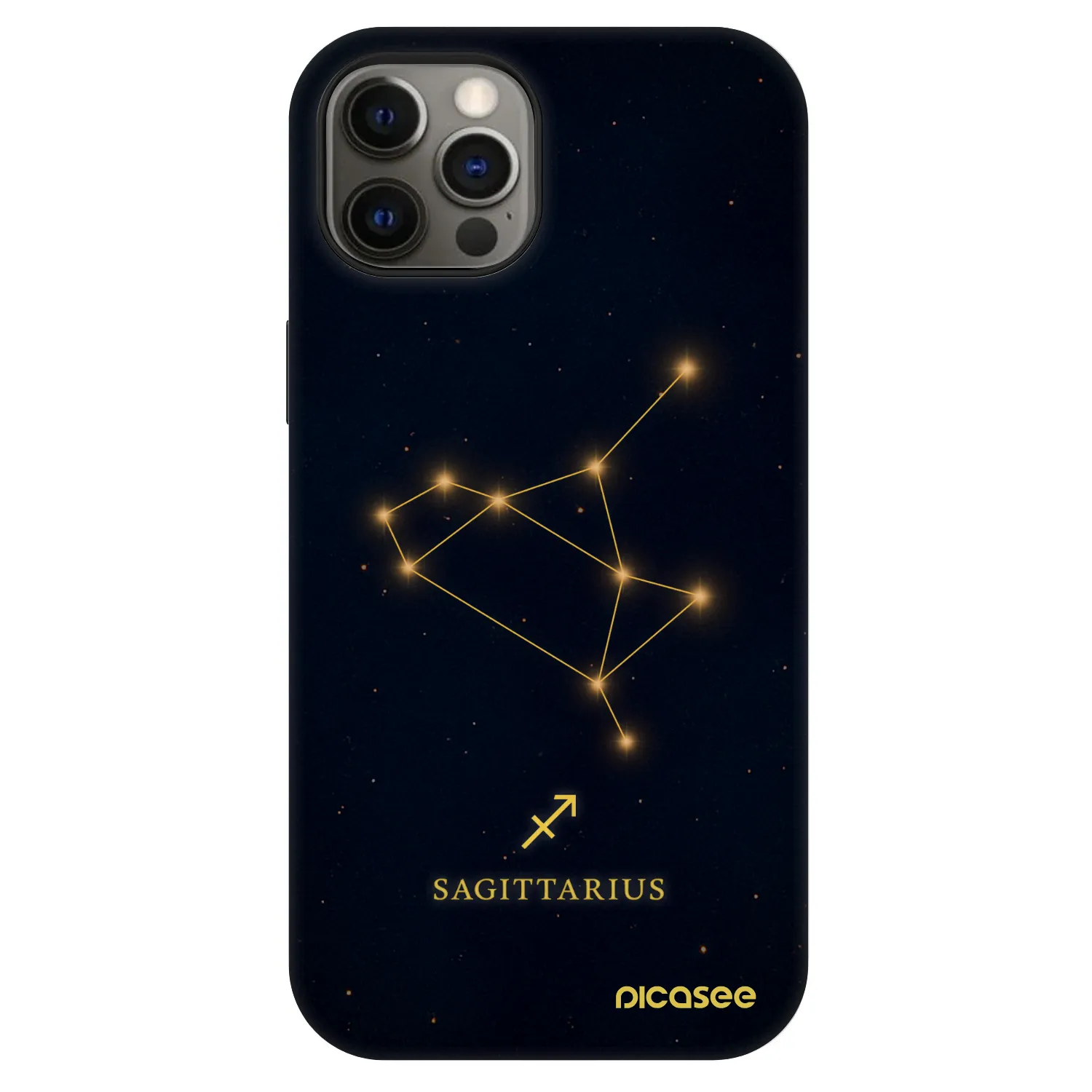 Picasee Fashion Case MagSafe pentru Apple iPhone 12 Pro - SAGITTARIUS