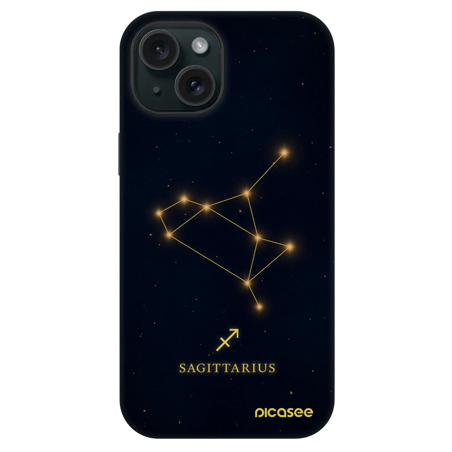 Picasee Fashion Case MagSafe pentru Apple iPhone 15 - SAGITTARIUS
