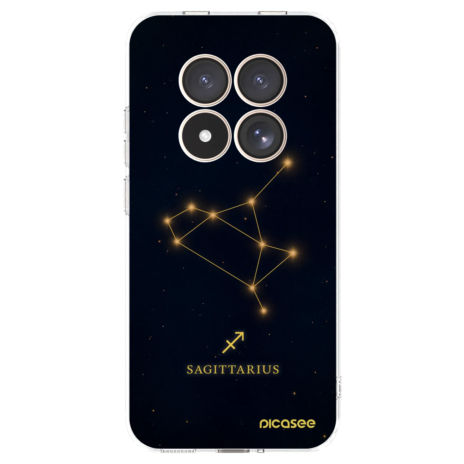 Picasee husă transparentă din silicon pentru Xiaomi Redmi Note 15 Pro 4G - SAGITTARIUS