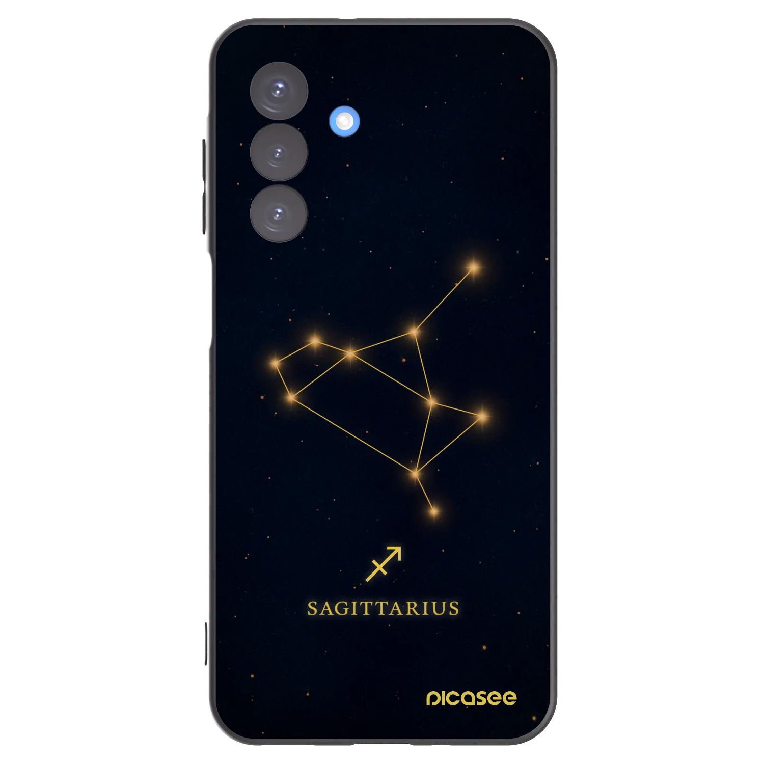 Picasee husă neagră din silicon pentru Samsung Galaxy A17 5G - SAGITTARIUS