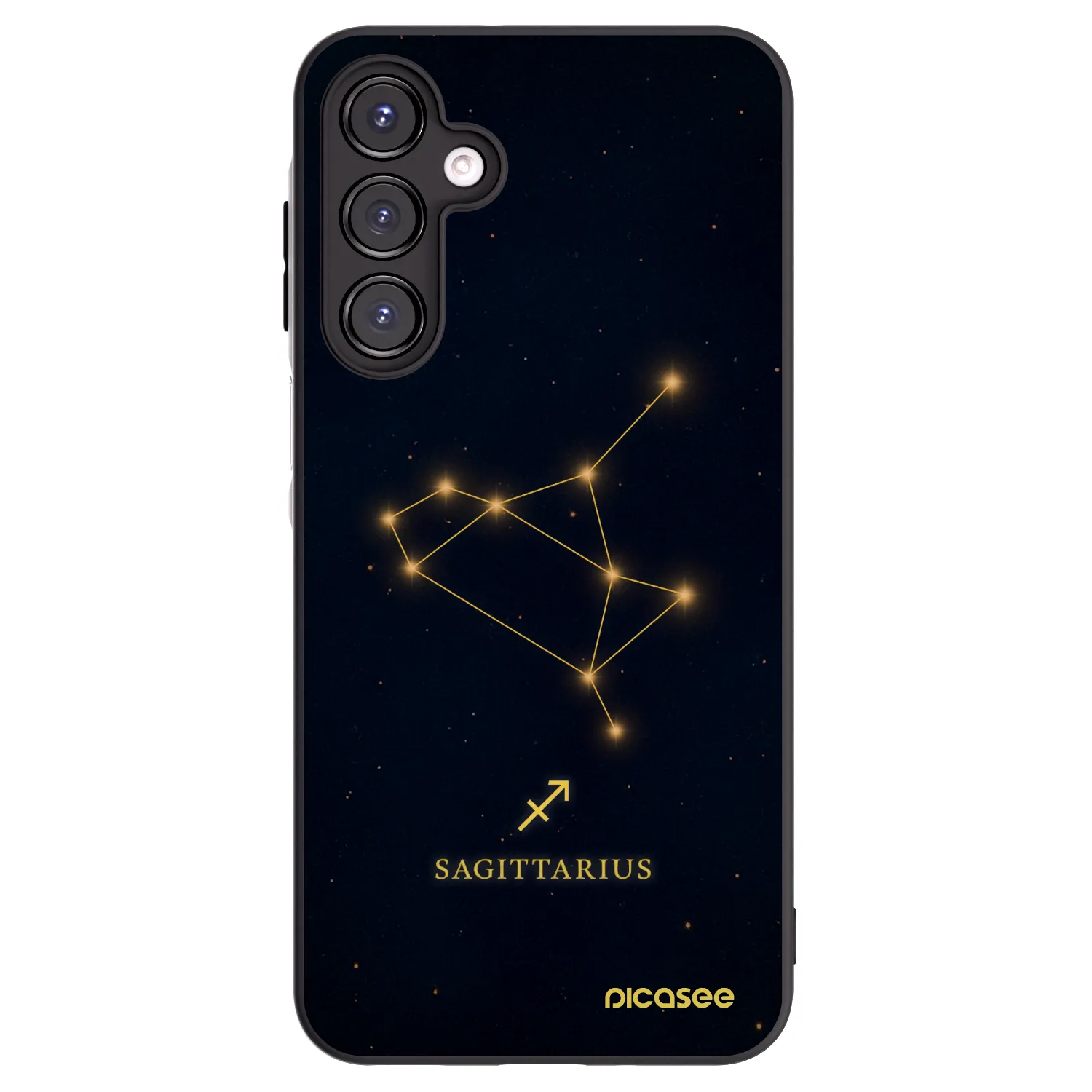 Picasee husă neagră din silicon pentru Samsung Galaxy A16 4G - SAGITTARIUS