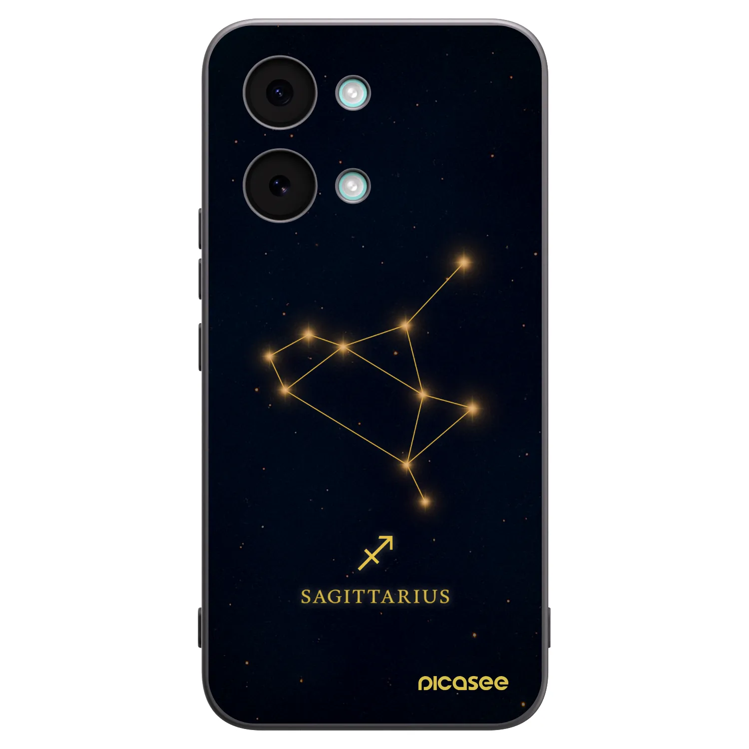 Picasee husă neagră din silicon pentru Xiaomi Poco X8 Pro Max - SAGITTARIUS