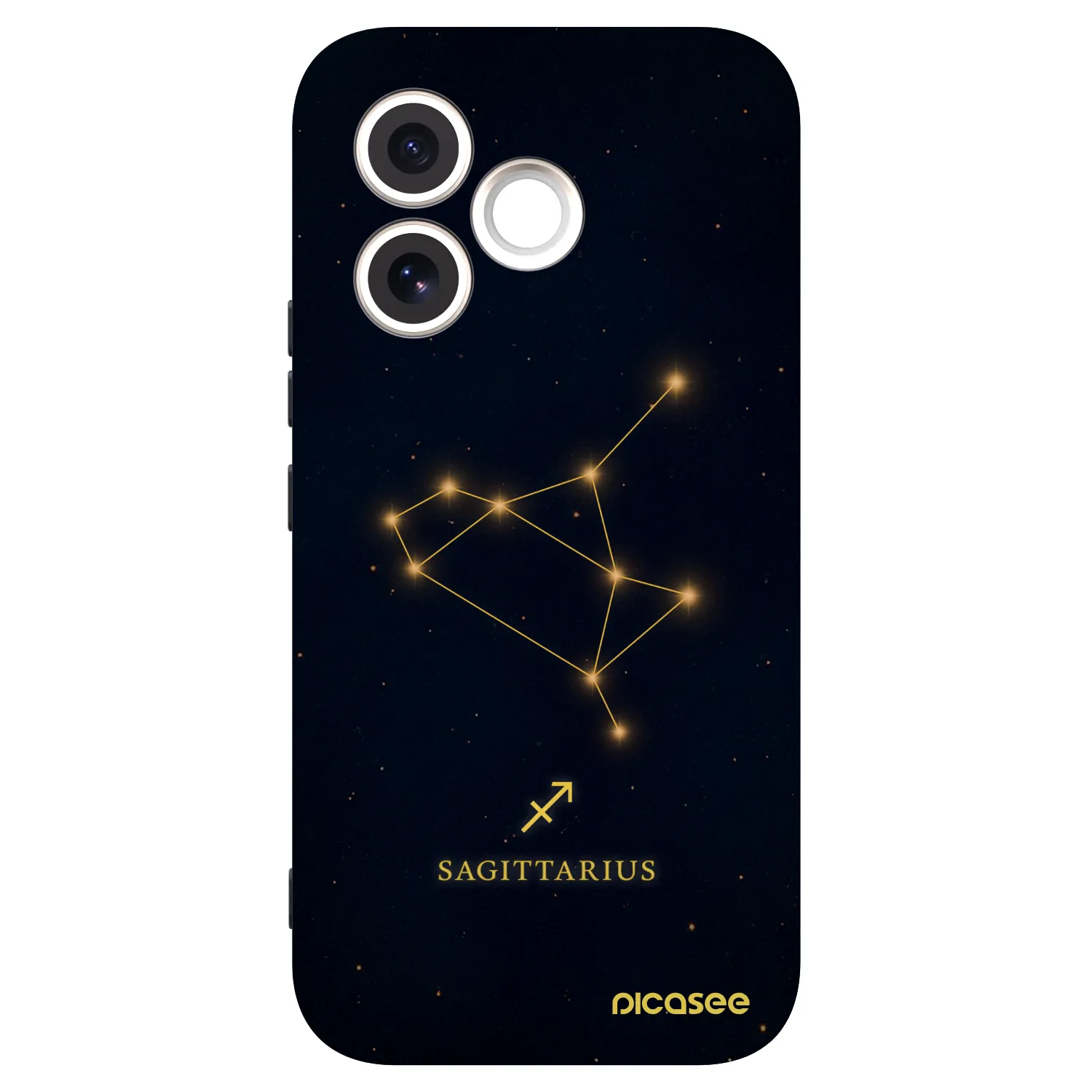 Picasee husă neagră din silicon pentru Honor 600 Lite - SAGITTARIUS
