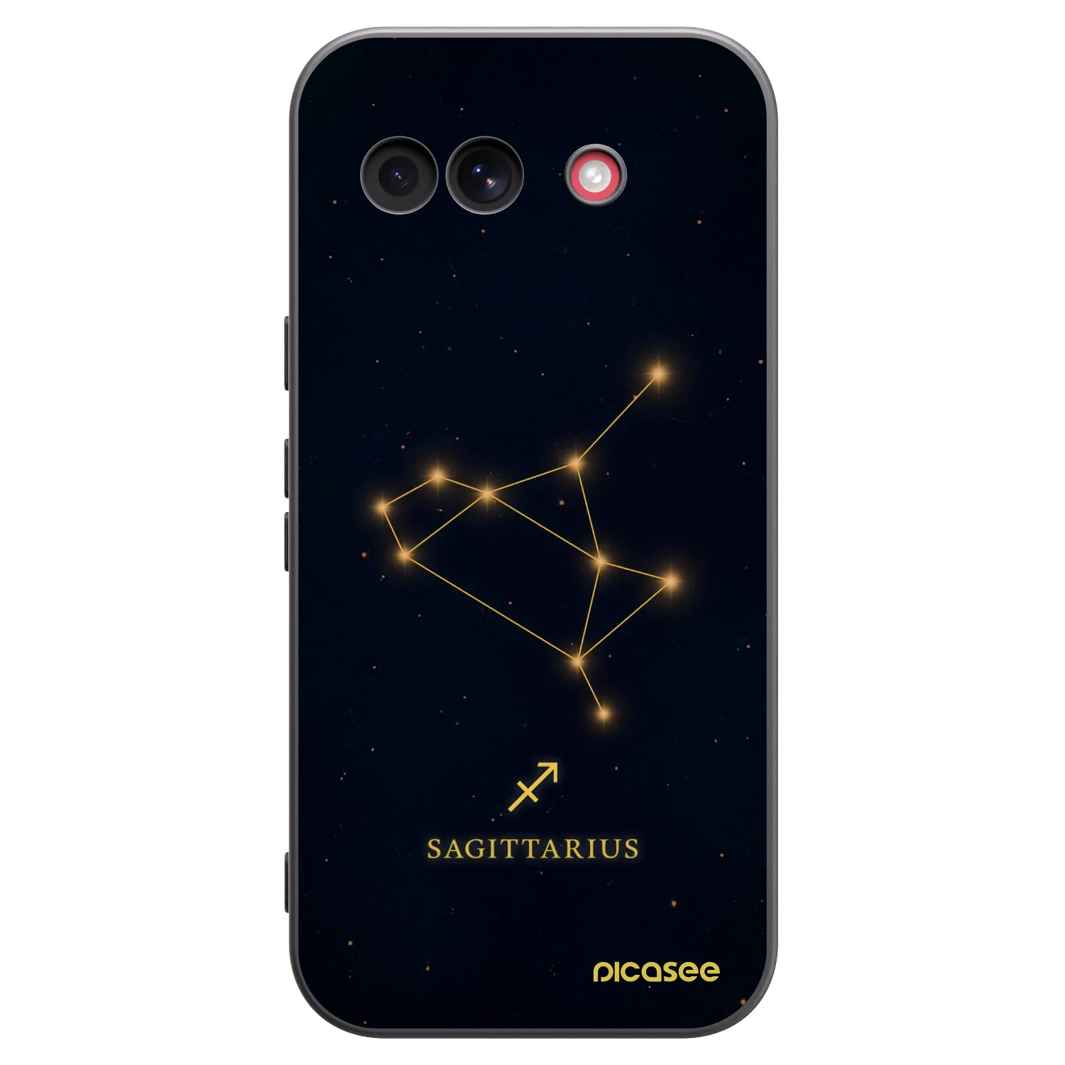 Picasee husă neagră din silicon pentru Google Pixel 10a - SAGITTARIUS