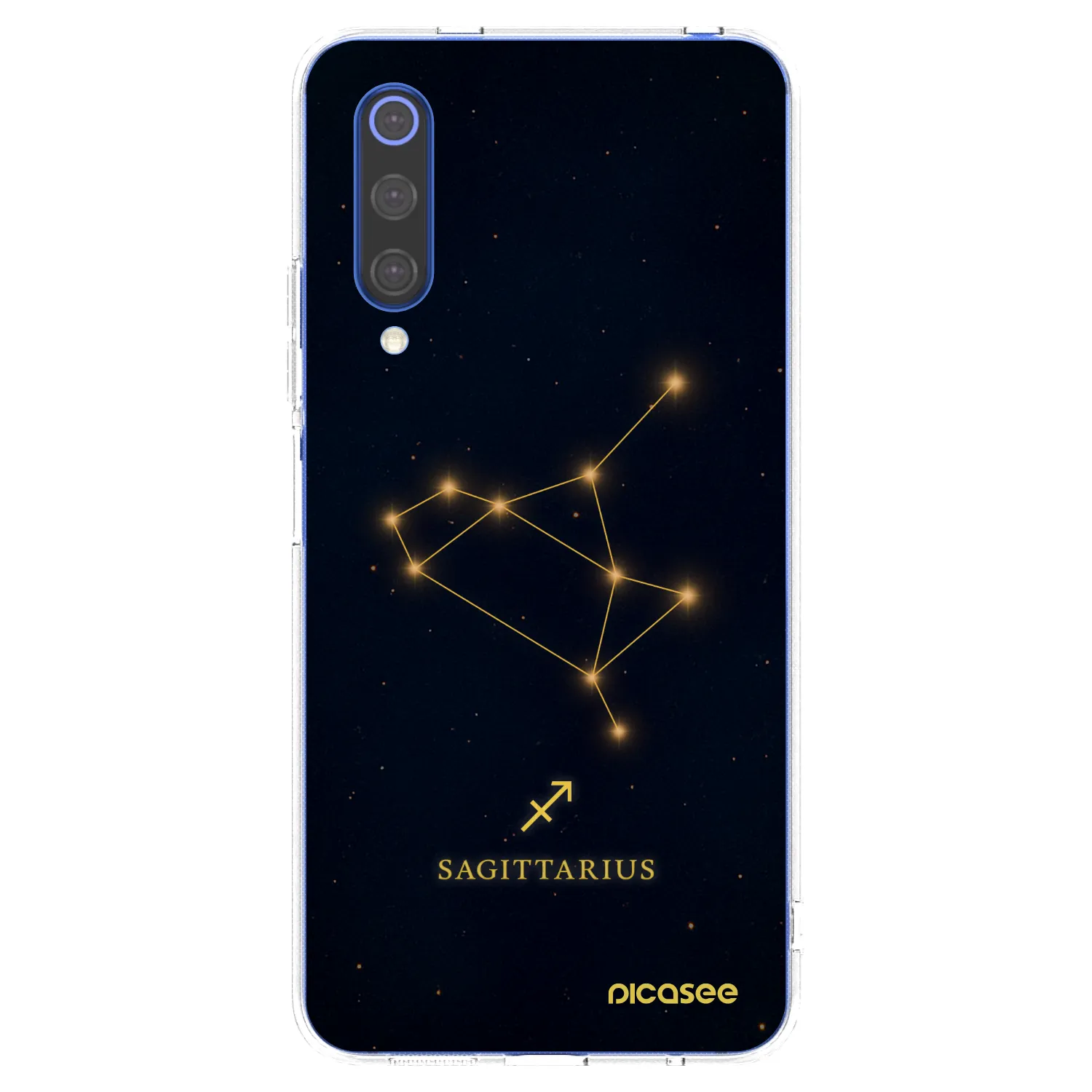 Picasee husă transparentă din silicon pentru Xiaomi Mi 9 SE - SAGITTARIUS