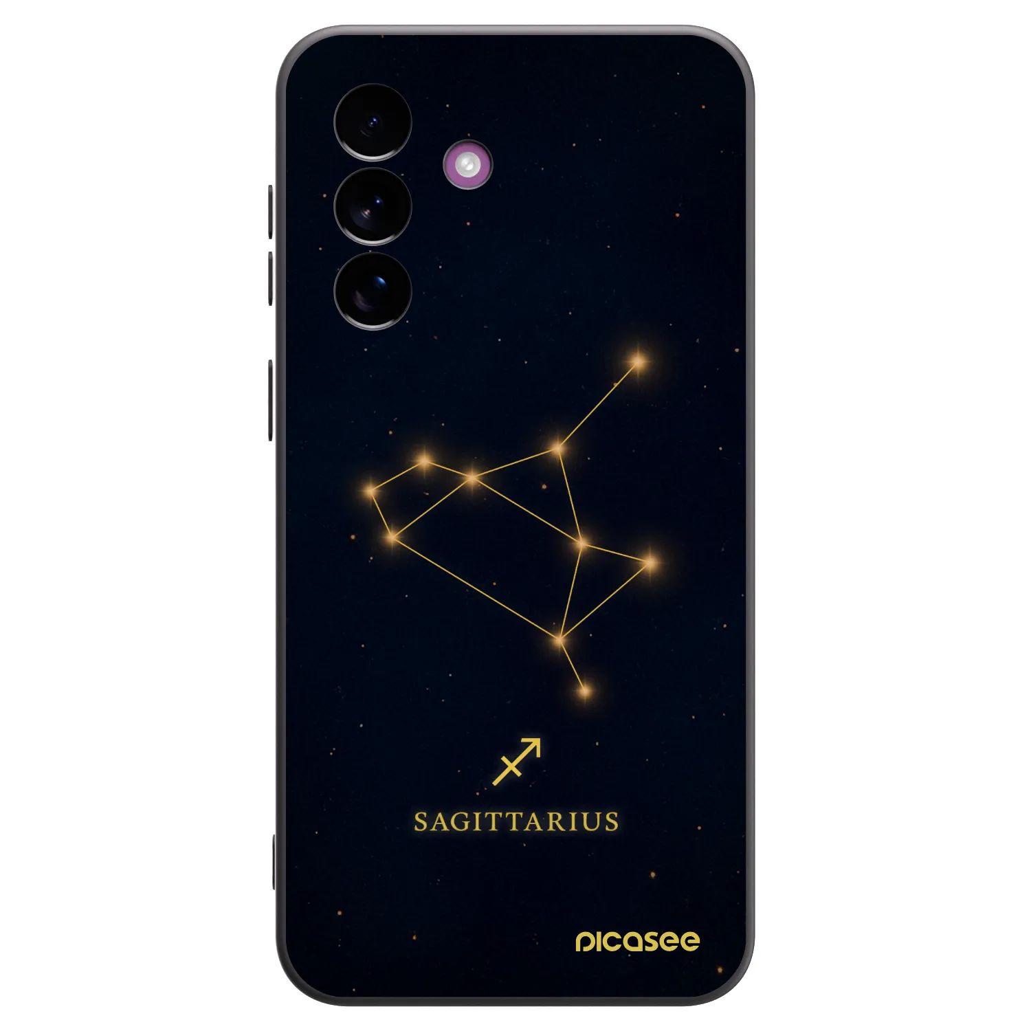 Picasee husă neagră din silicon pentru Samsung Galaxy A37 - SAGITTARIUS