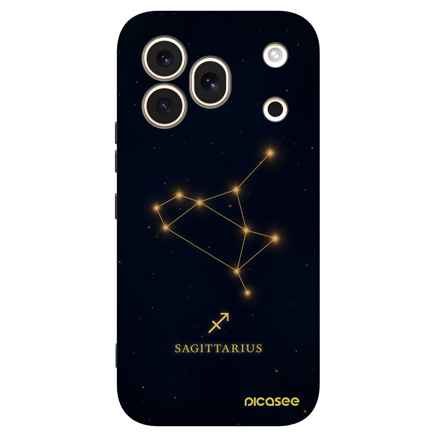 Picasee husă neagră din silicon pentru Honor 600 Pro - SAGITTARIUS