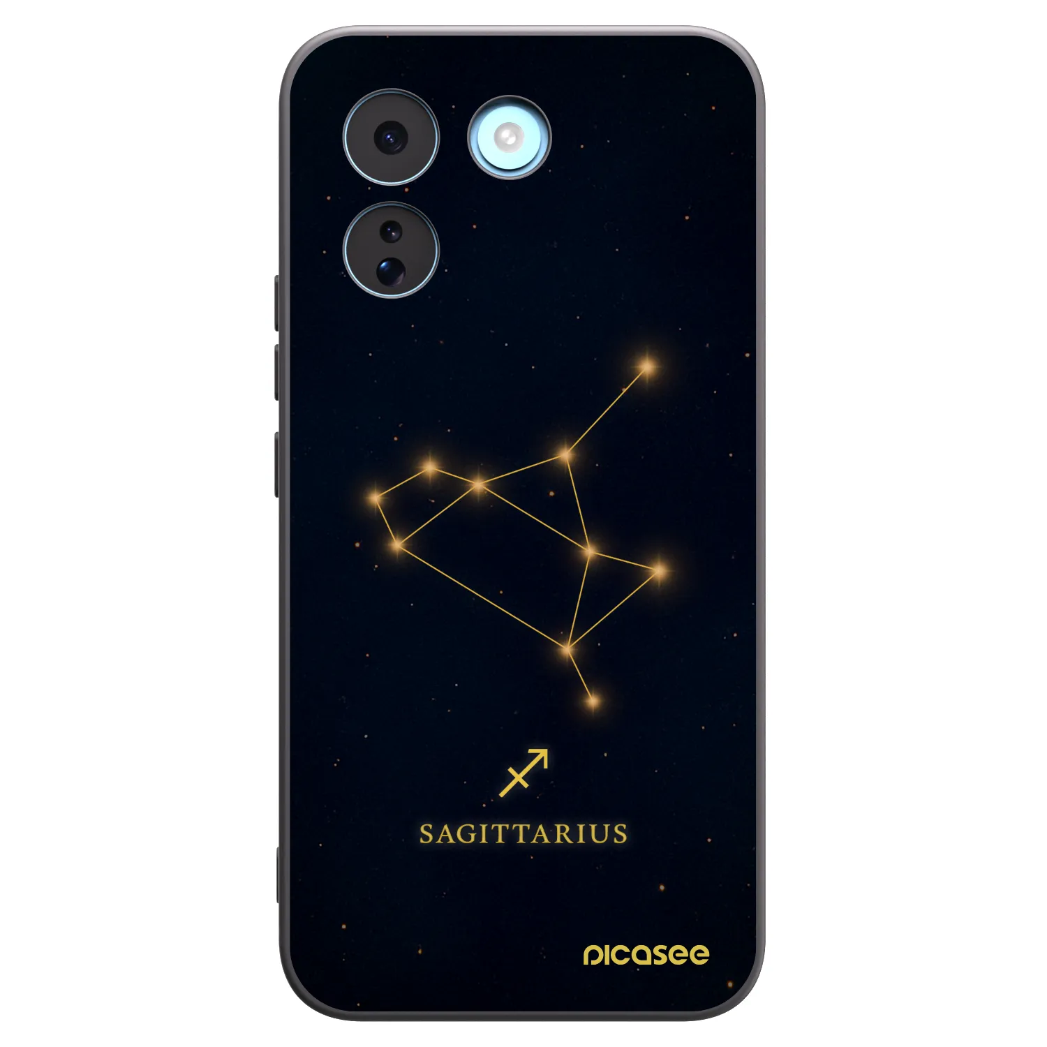 Picasee husă neagră din silicon pentru Xiaomi Redmi Note 17 Pro MAX 5G - SAGITTARIUS