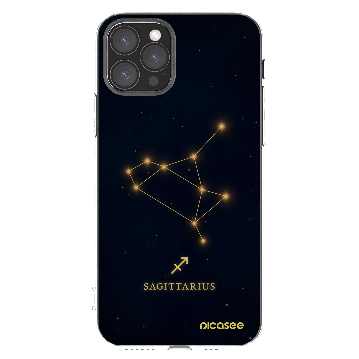 Picasee husă transparentă din silicon pentru Apple iPhone 11 Pro - SAGITTARIUS