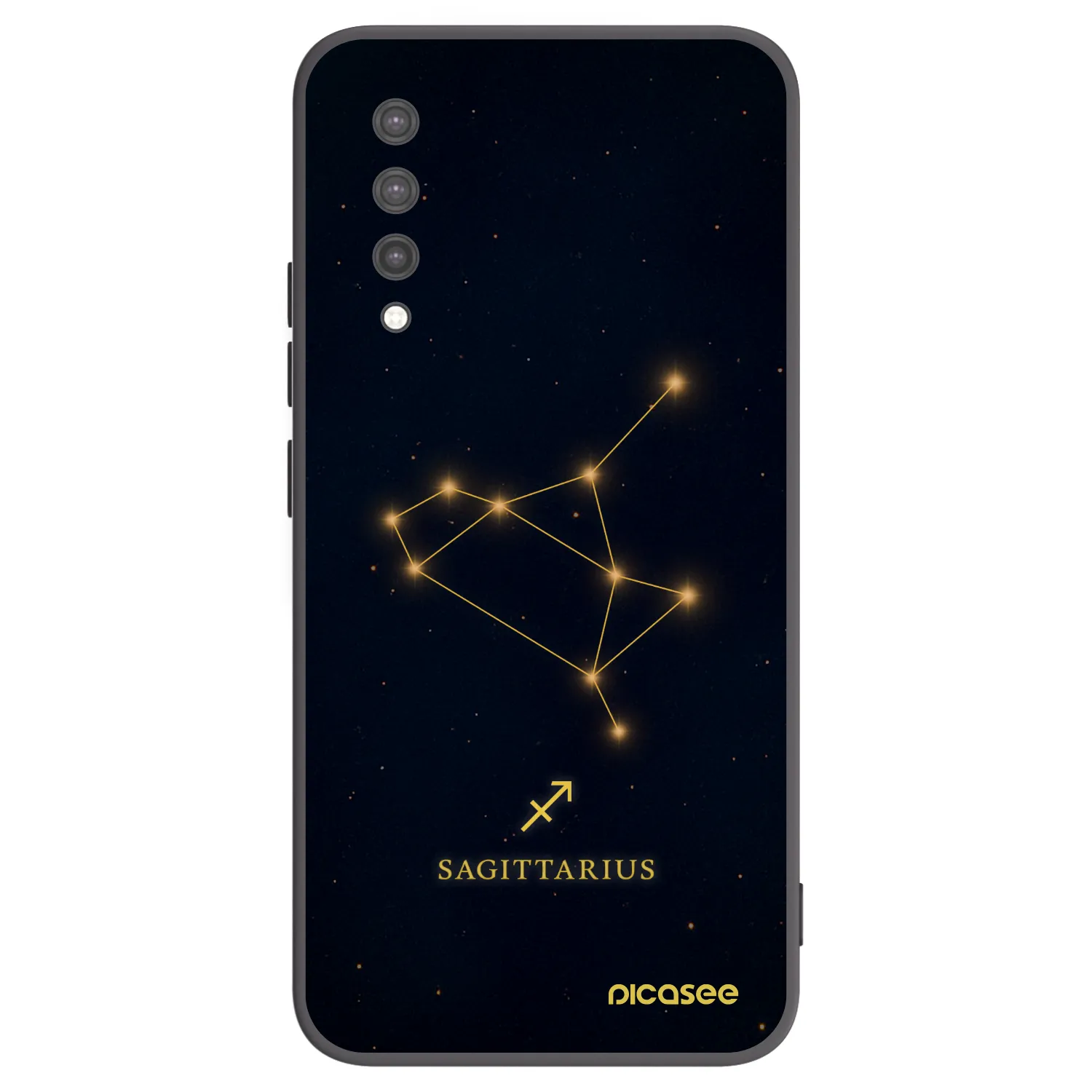 Picasee husă neagră din silicon pentru Xiaomi Mi 9 Lite - SAGITTARIUS