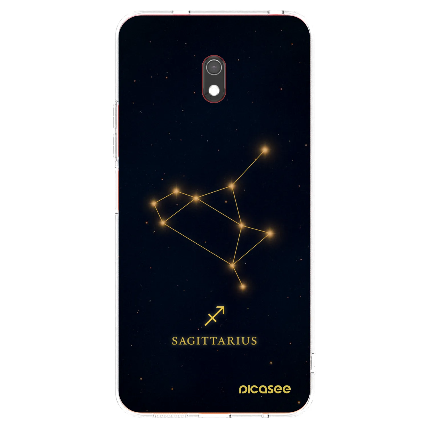 Picasee husă transparentă din silicon pentru Xiaomi Redmi 8A - SAGITTARIUS