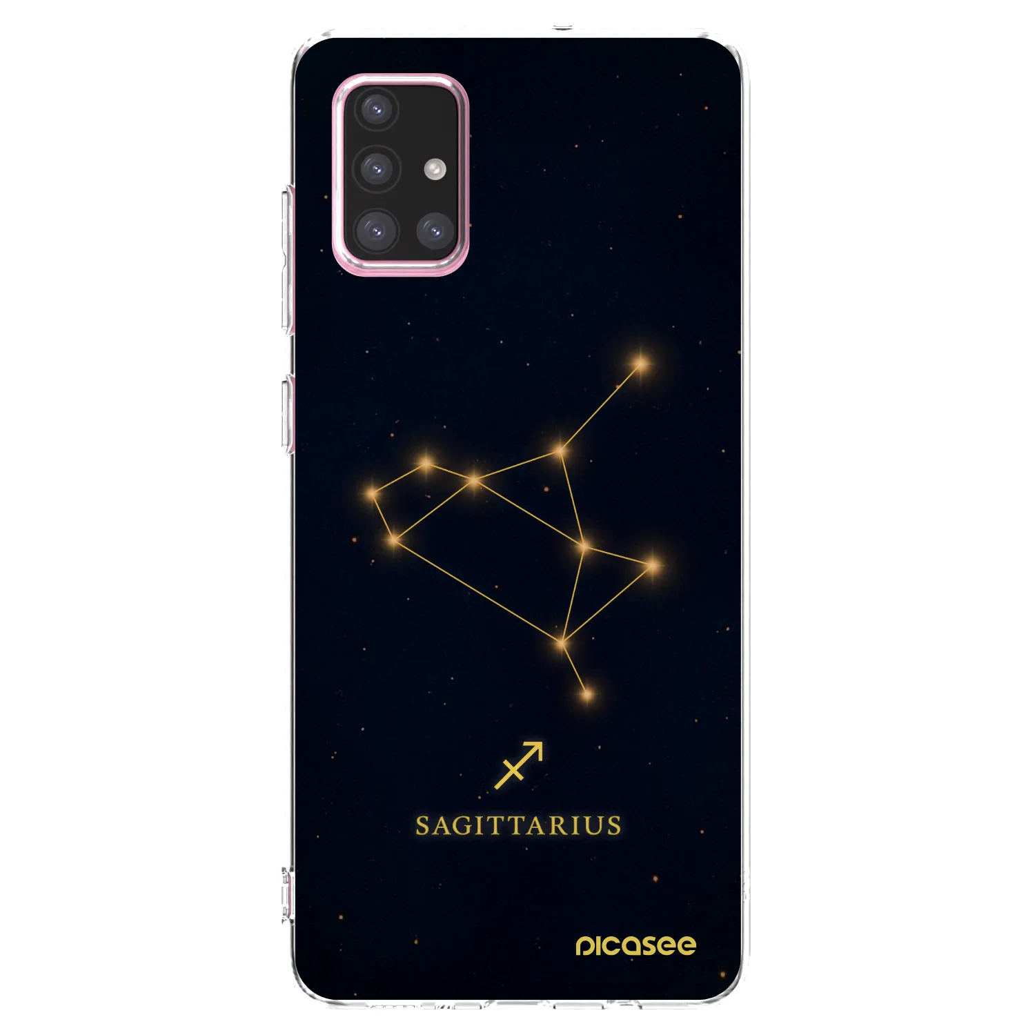 Picasee husă transparentă din silicon pentru Samsung Galaxy A71 A715F - SAGITTARIUS