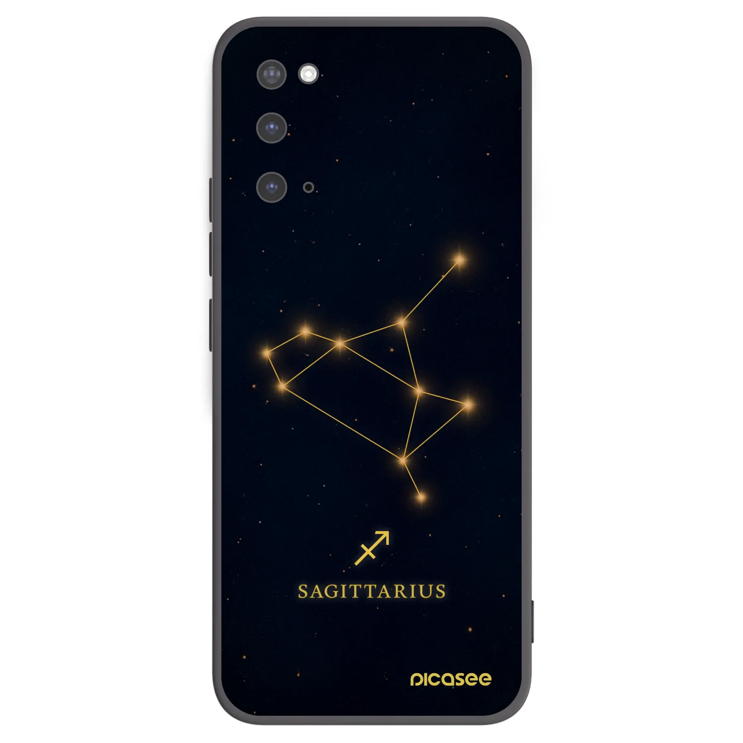 Picasee husă neagră din silicon pentru Samsung Galaxy S20 G980F - SAGITTARIUS
