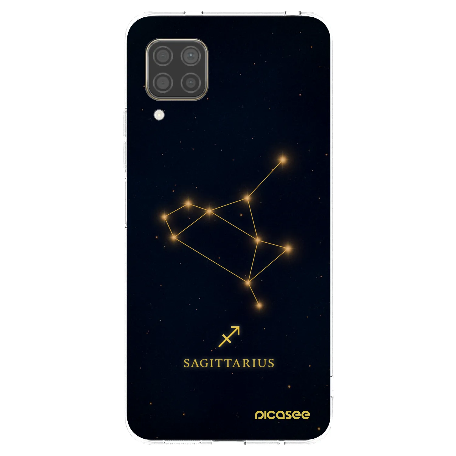 Picasee husă transparentă din silicon pentru Huawei P40 Lite - SAGITTARIUS
