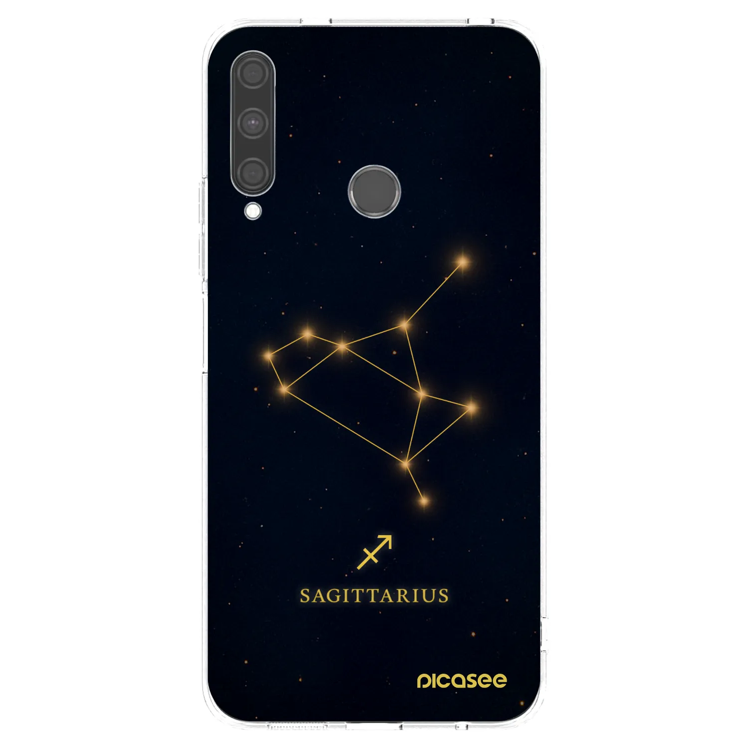 Picasee husă transparentă din silicon pentru Huawei P40 Lite E - SAGITTARIUS