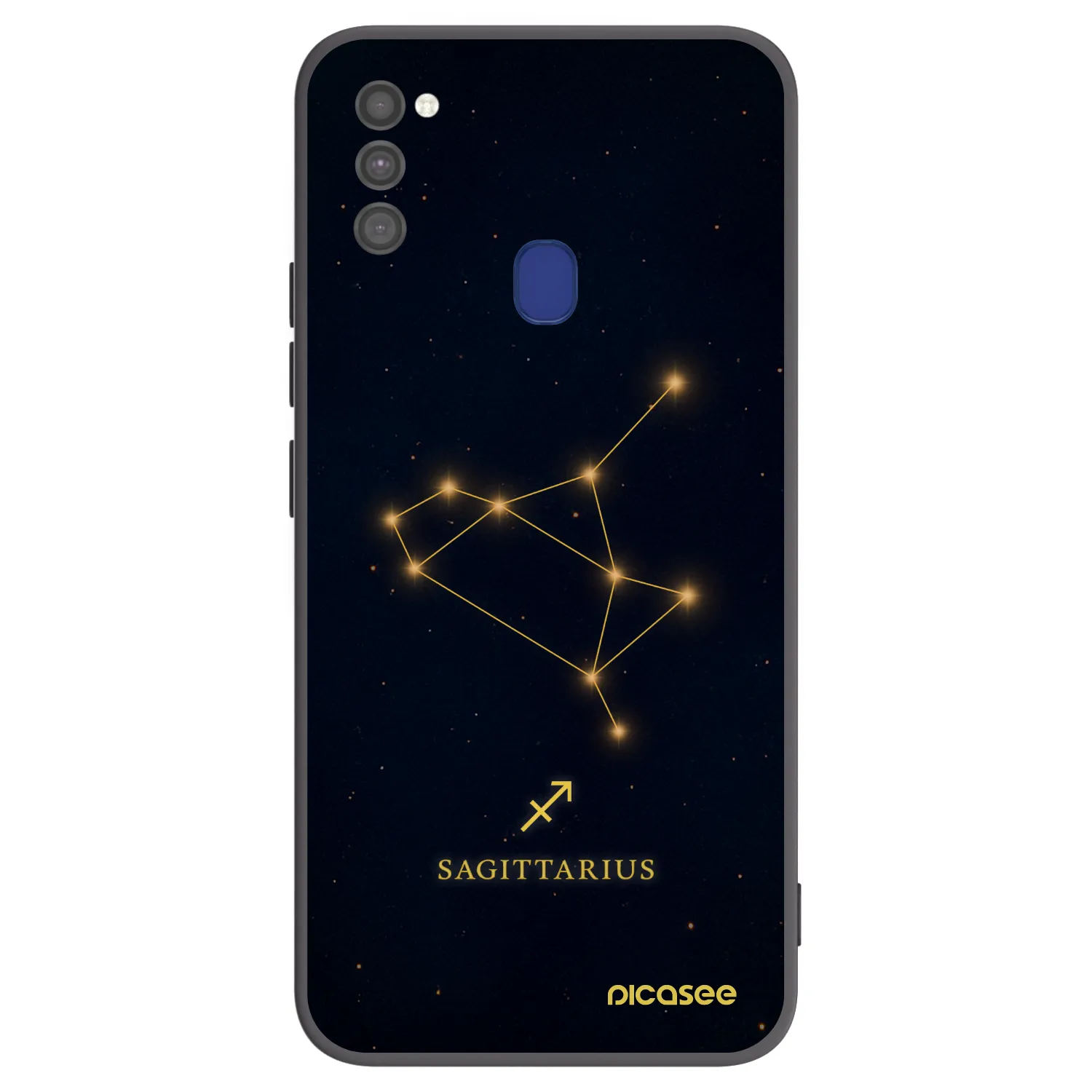 Picasee husă neagră din silicon pentru Samsung Galaxy M21 M215F - SAGITTARIUS