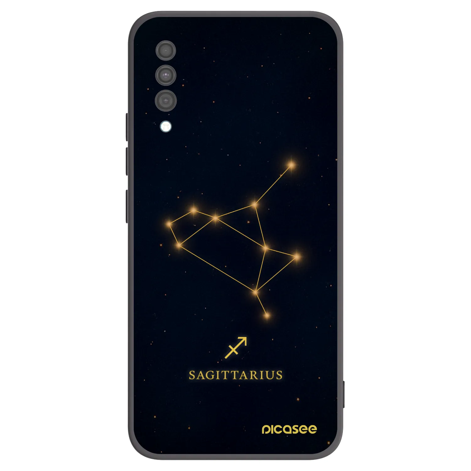 Picasee husă neagră din silicon pentru Samsung Galaxy A30s A307F - SAGITTARIUS