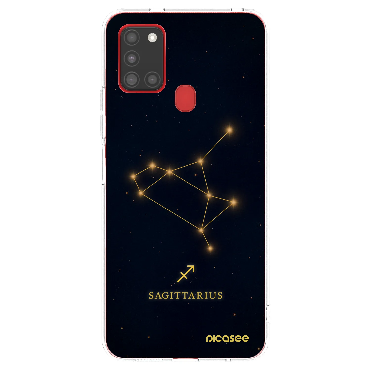 Picasee husă transparentă din silicon pentru Samsung Galaxy A21s - SAGITTARIUS