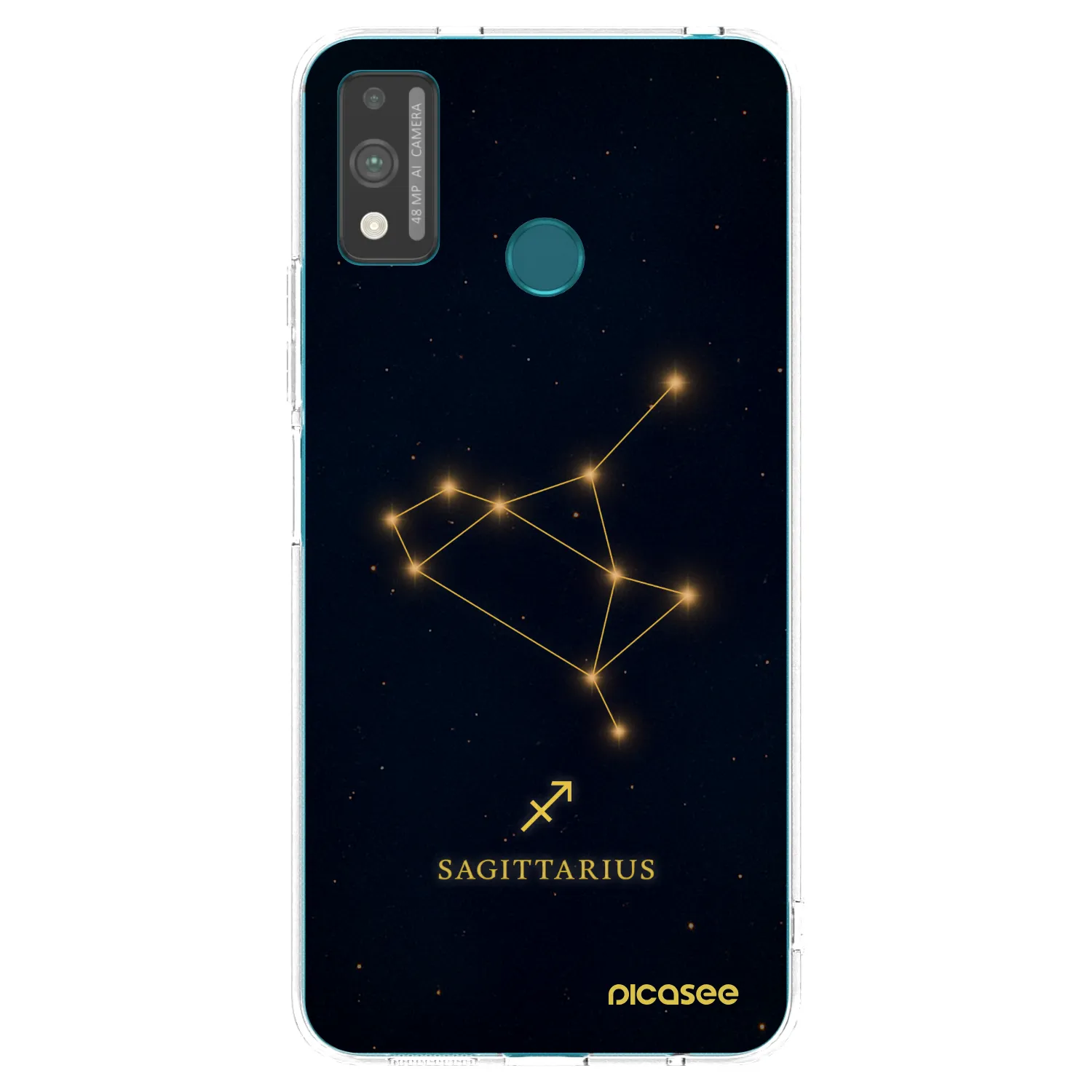 Picasee husă transparentă din silicon pentru Honor 9X Lite - SAGITTARIUS